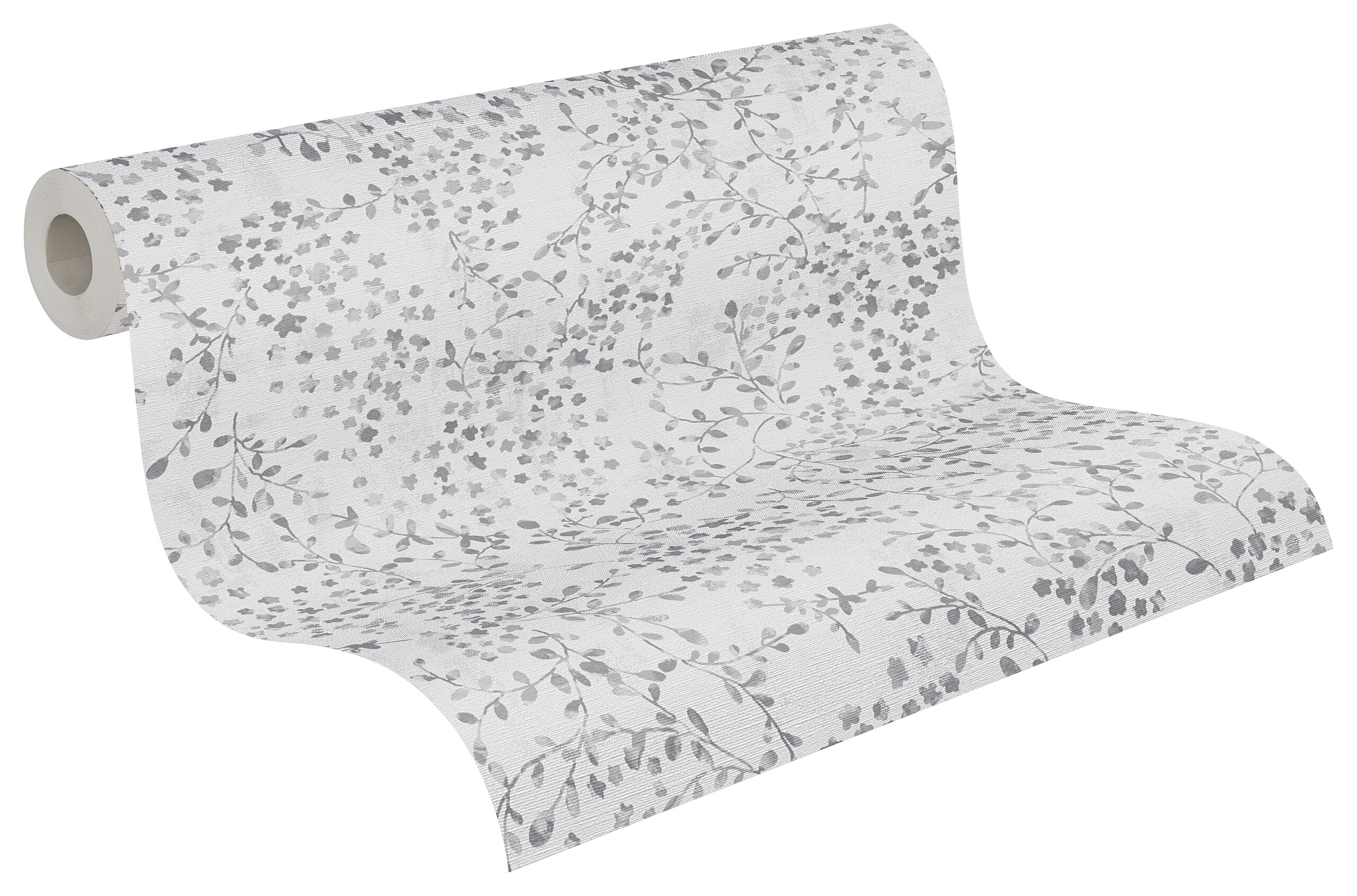 A.S.Creation Vliestapete weiß silber B/H/D: ca. 53x1005x8,1 cm