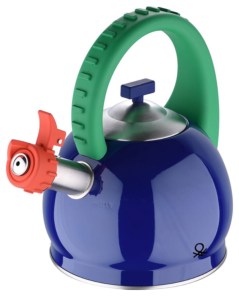 BENETTON Teekessel RAINBOW multicolor Edelstahl BENETTON Teekessel RAINBOW multicolor Edelstahl