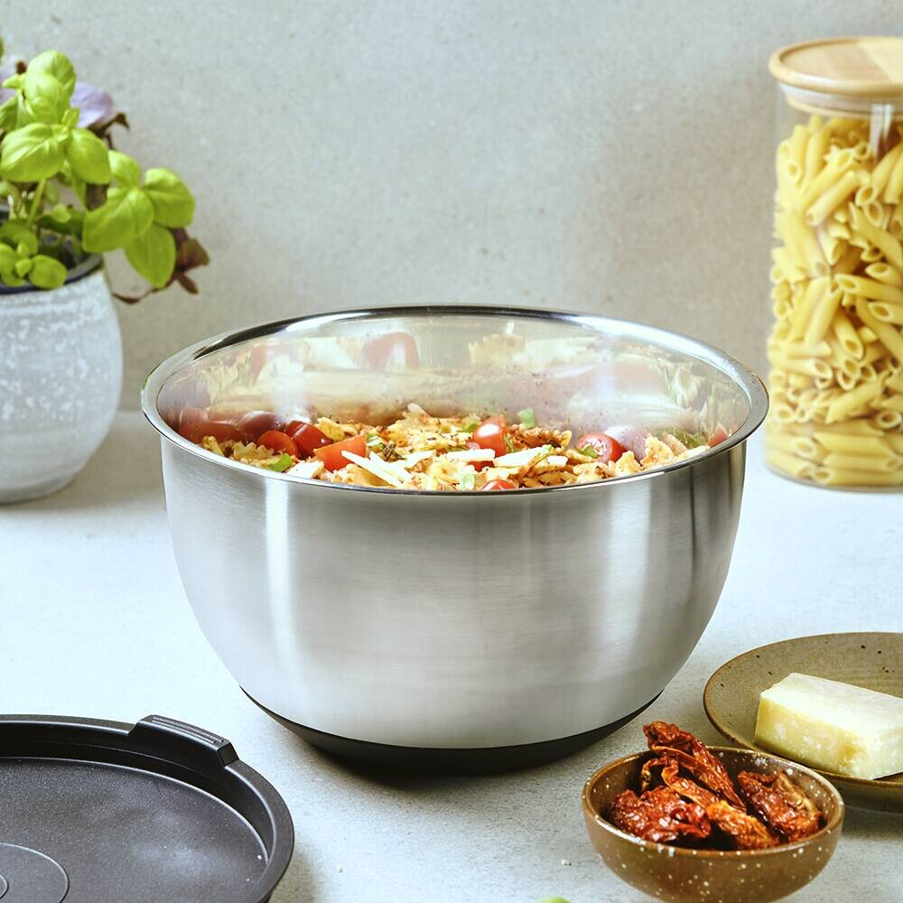 Kesper Rührschüssel schwarz Edelstahl