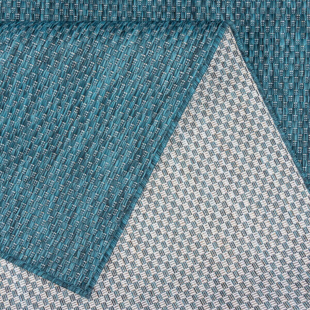 Sanat Outdoorteppich MELISSA blau B/L: ca. 120x170 cm