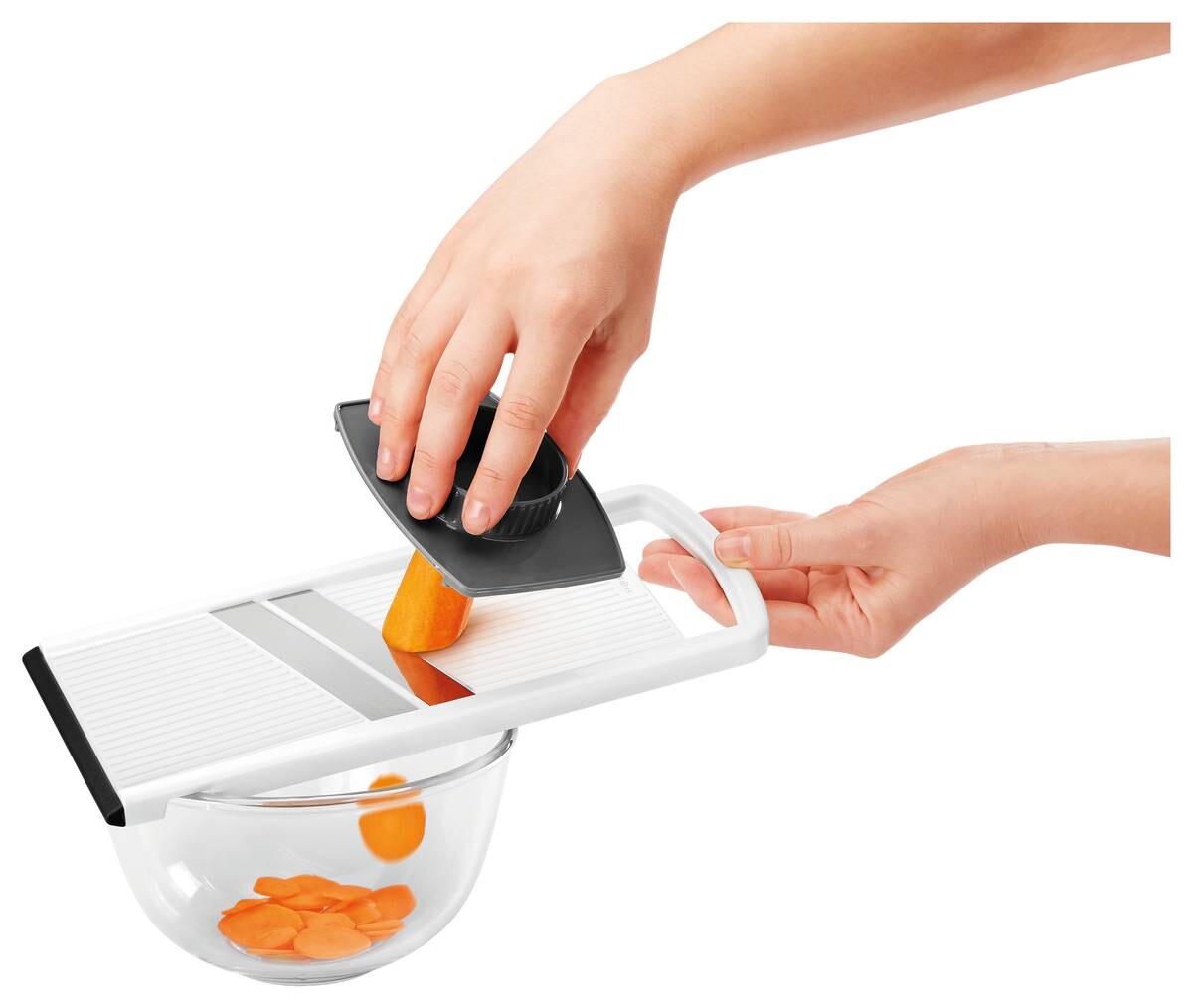 Metaltex Reibe silber Edelstahl B/H/L: ca. 3,8x28,2x12 cm