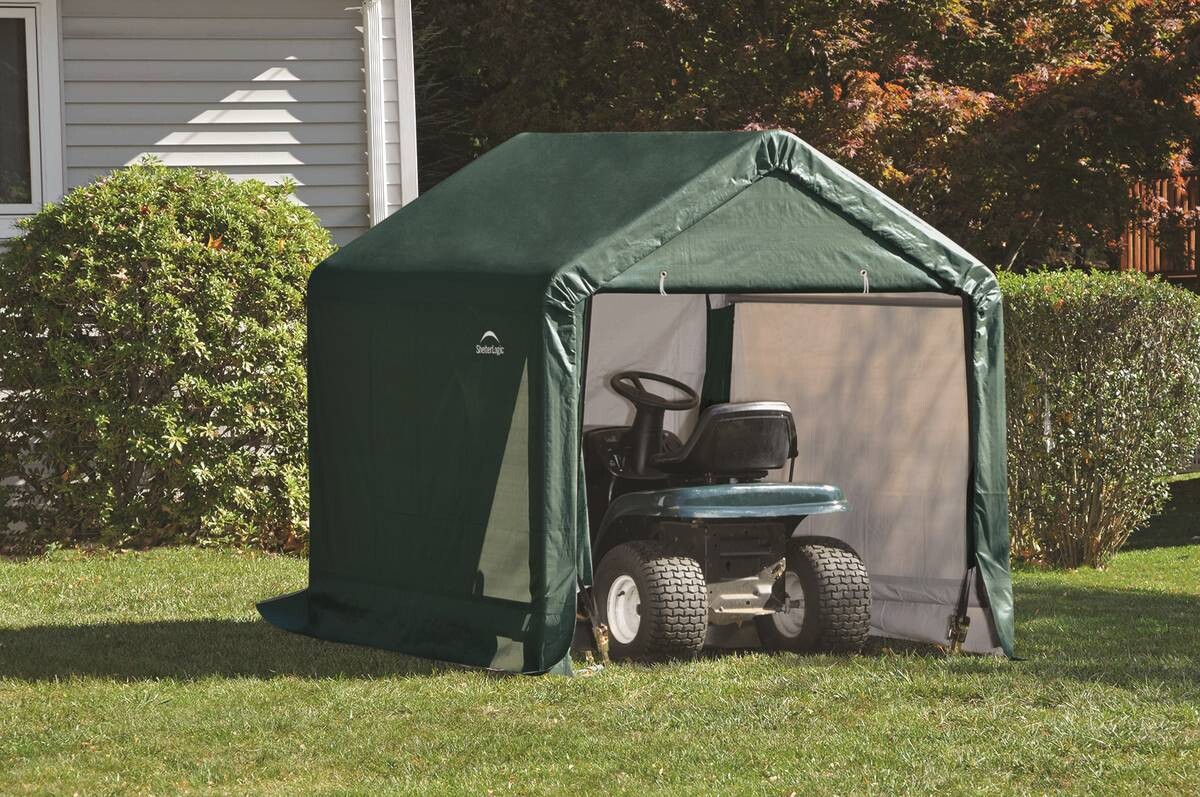 ShelterLogic Foliengerätehaus B/H/L: ca. 180x180x180 cm