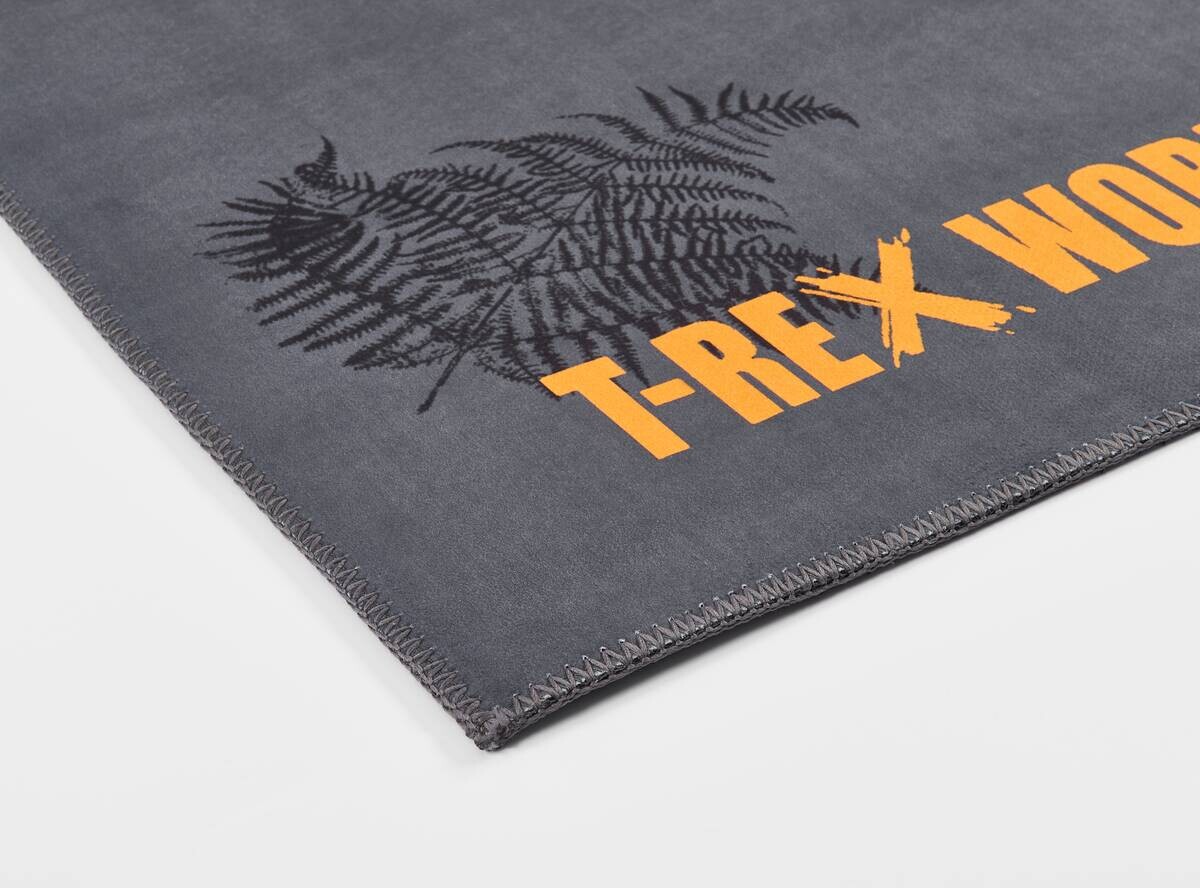 T-Rex World Kinderteppich blau B/L: ca. 100x160 cm