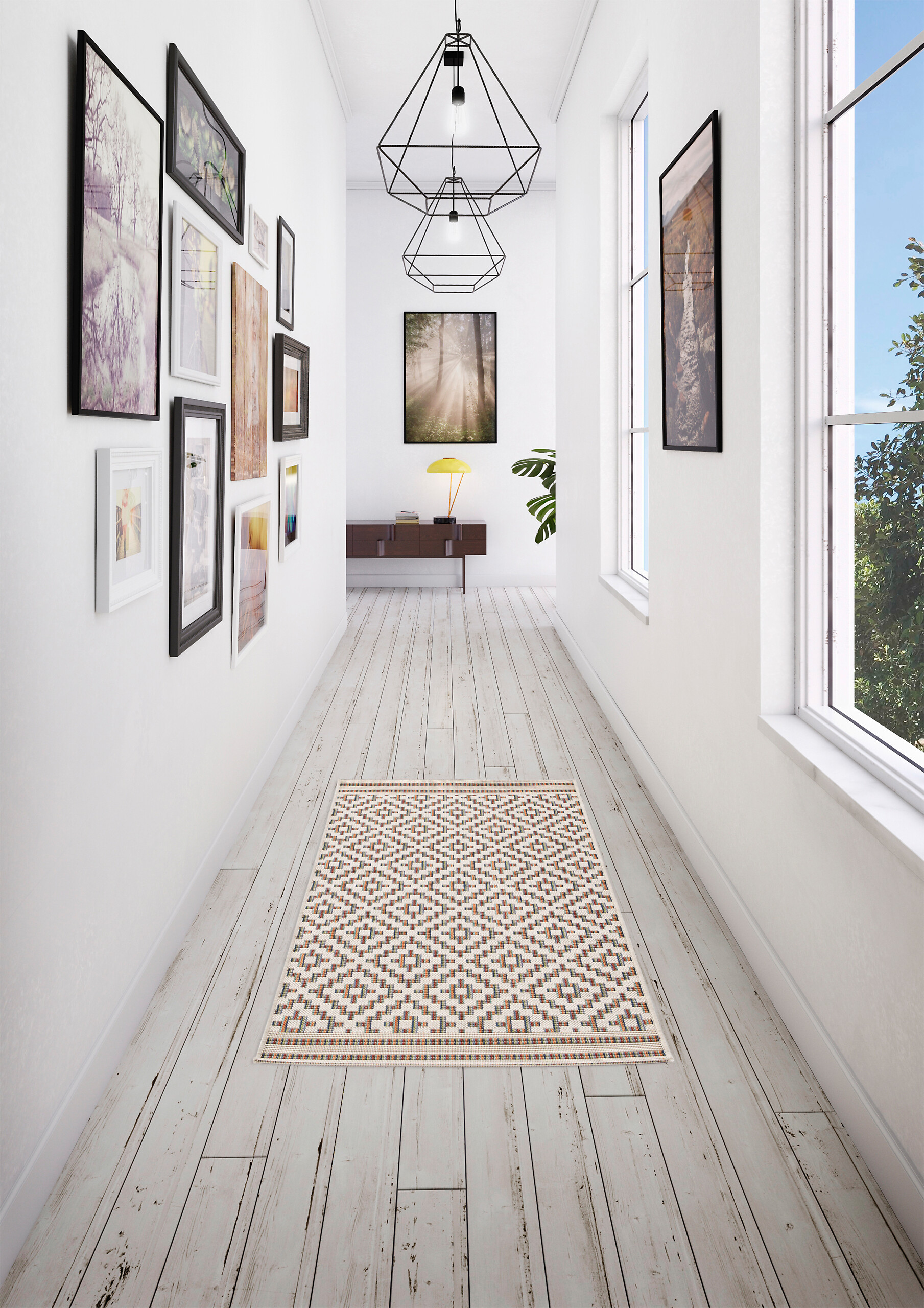 In-/Outdoor-Teppich Sky beige B/L: ca. 160x230 cm