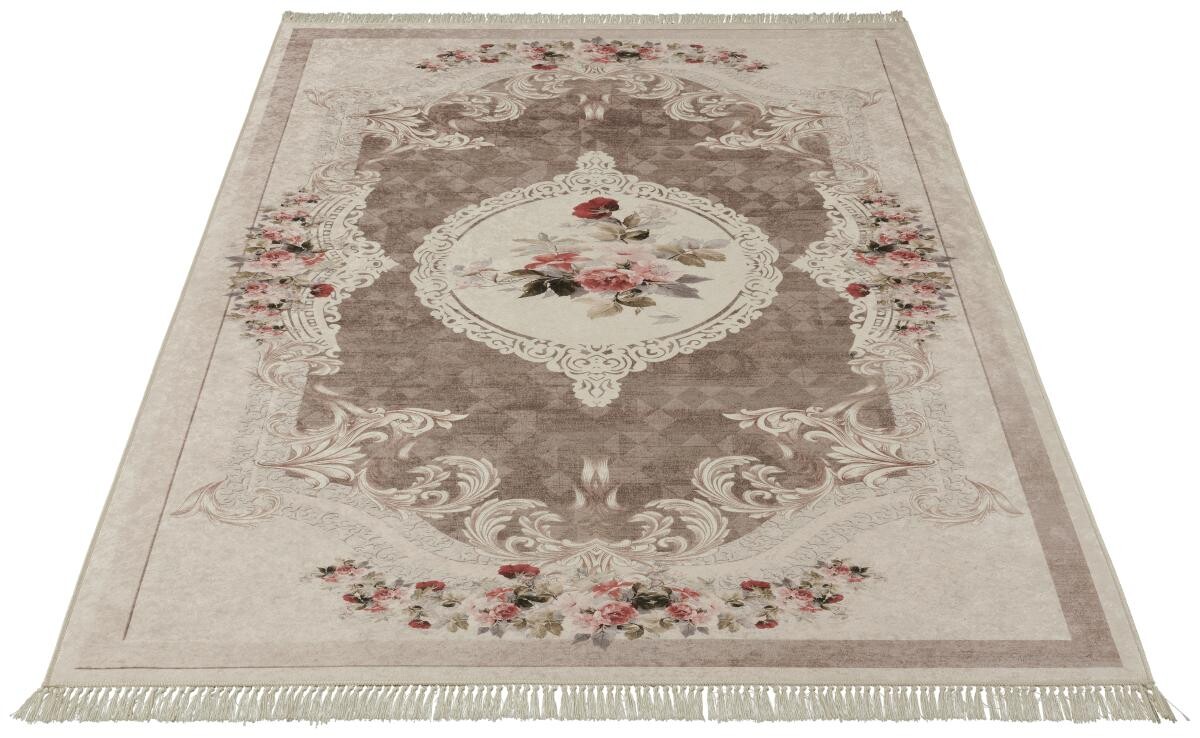 Druckteppich Sunshine beige B/L: ca. 160x230 cm