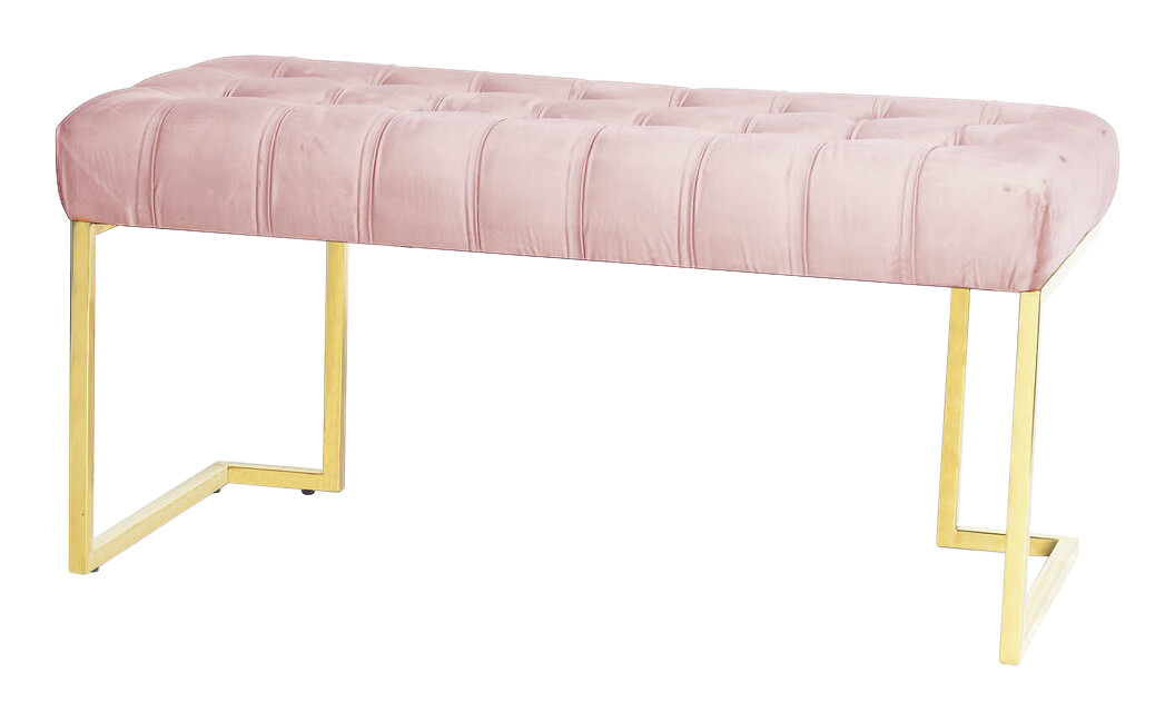 Sitzbank Rare 201 altrosa B/H/T: ca. 47x48x100 cm