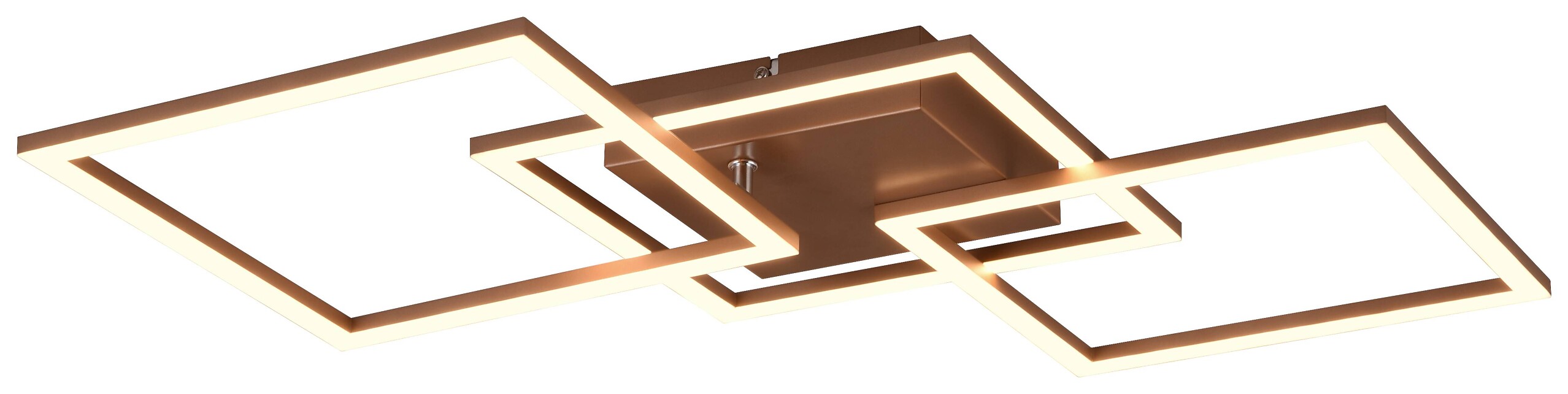 Reality LED-Deckenleuchte Trail Metall B/H/T: ca. 53x53x7 cm