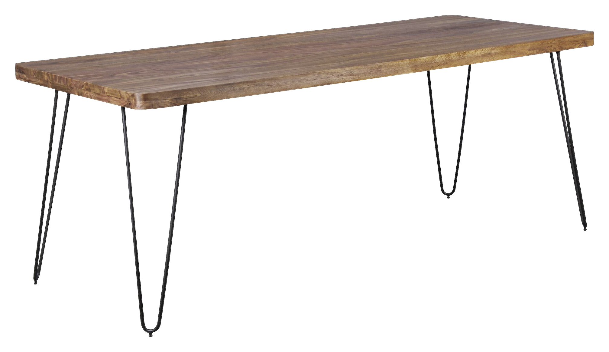 Esstisch natur schwarz B/H/T: ca. 200x76x80 cm Esstisch natur schwarz B/H/T: ca. 200x76x80 cm