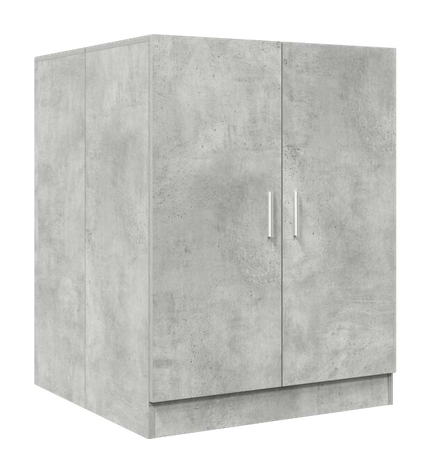 vidaXL Waschmaschinenschrank Beton B/H/T: ca. 70,5x91,5x71,5 cm