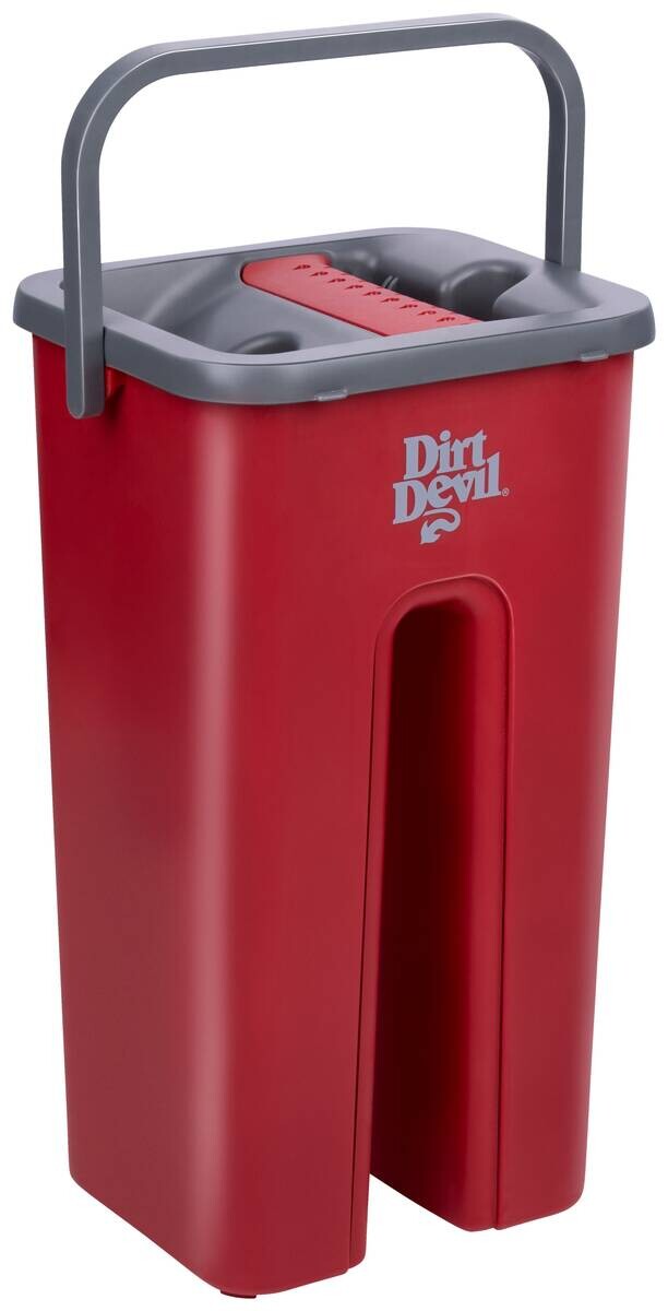 Bodenwischer rot B/H/L: ca. 19x117x12 cm