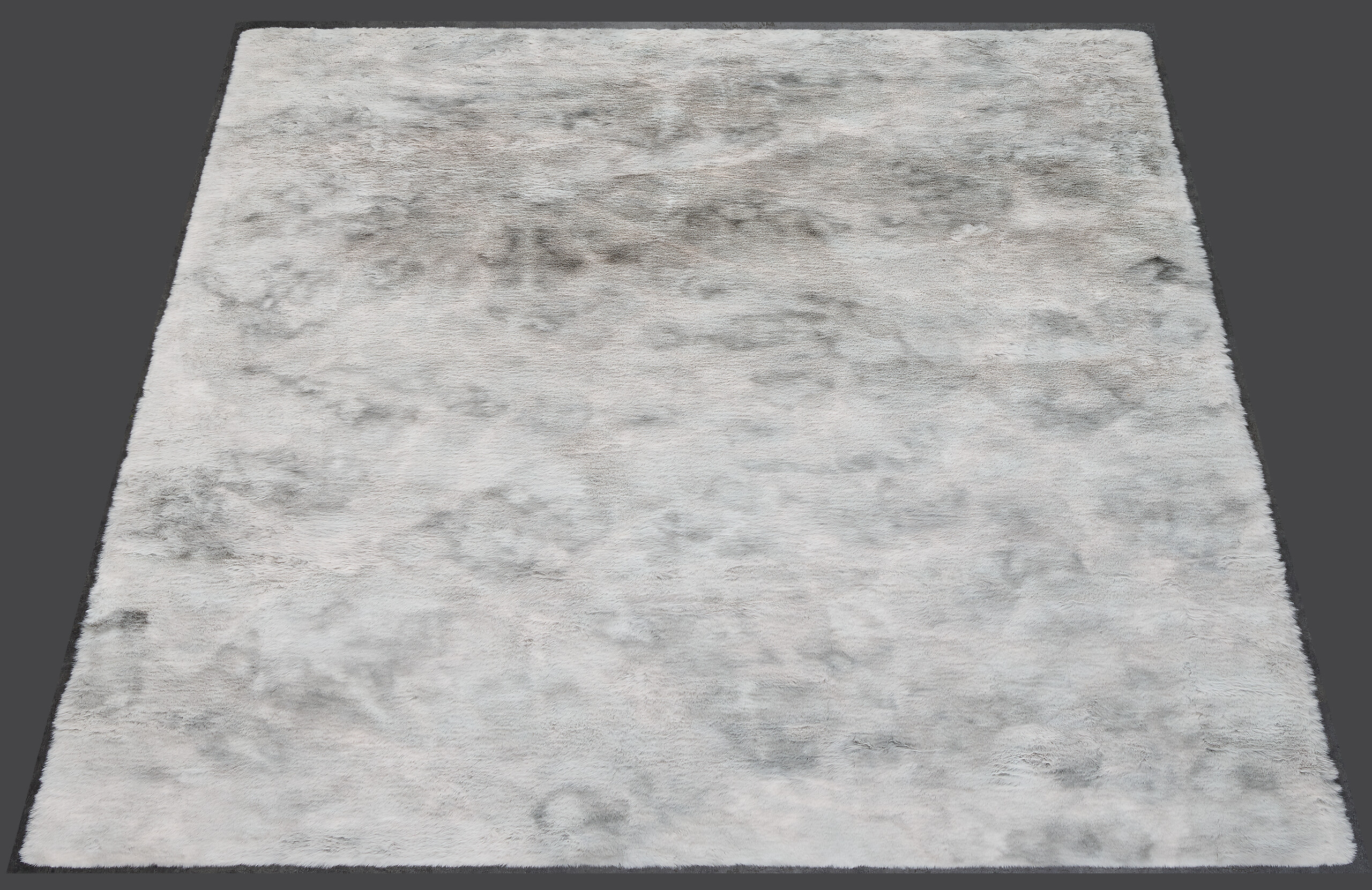 Fellimitat Moyo Batik silber B/L: ca. 160x230 cm Fellimitat Moyo Batik silber B/L: ca. 160x230 cm