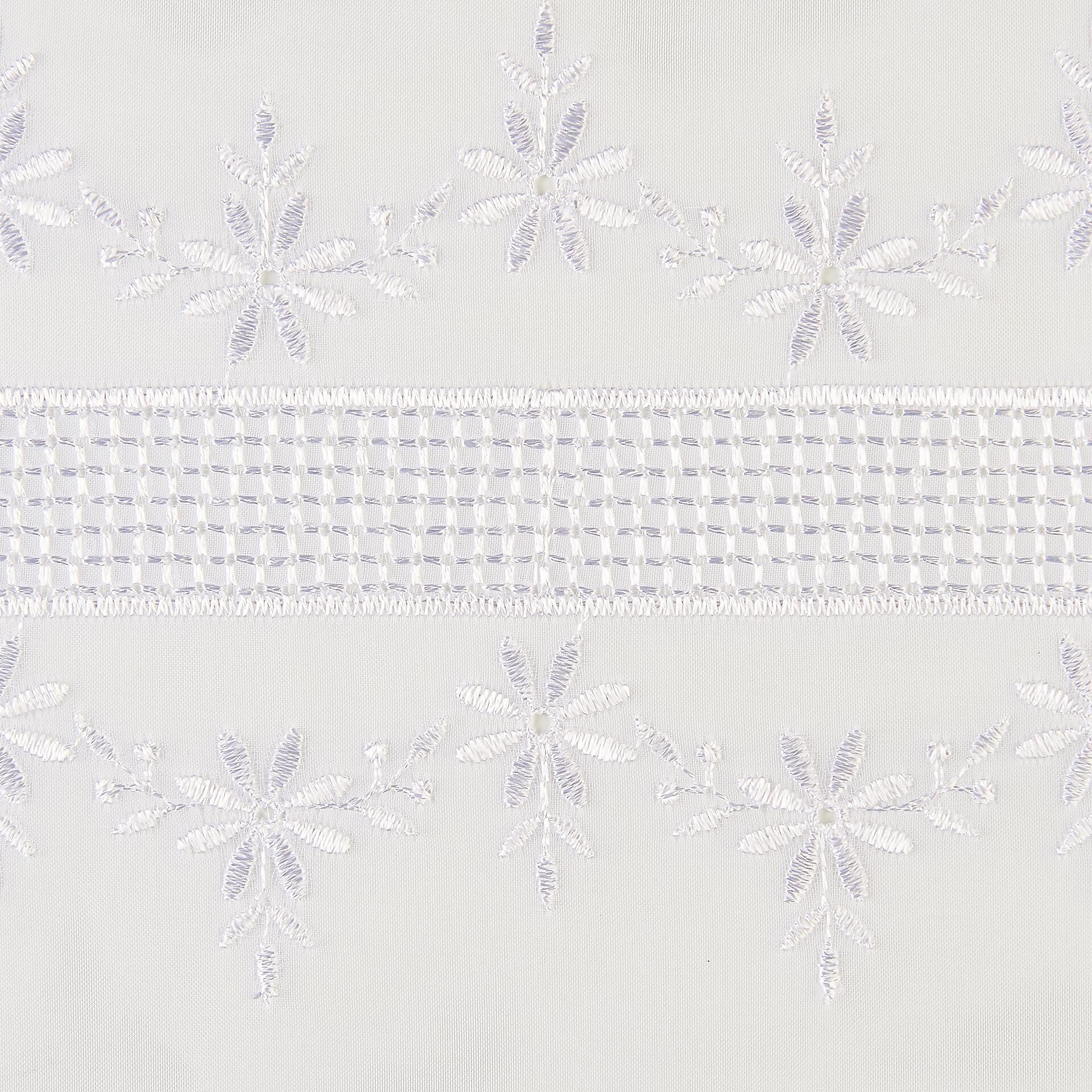 POCOline Scheibengardine Ettky weiß B/L: ca. 140x110 cm