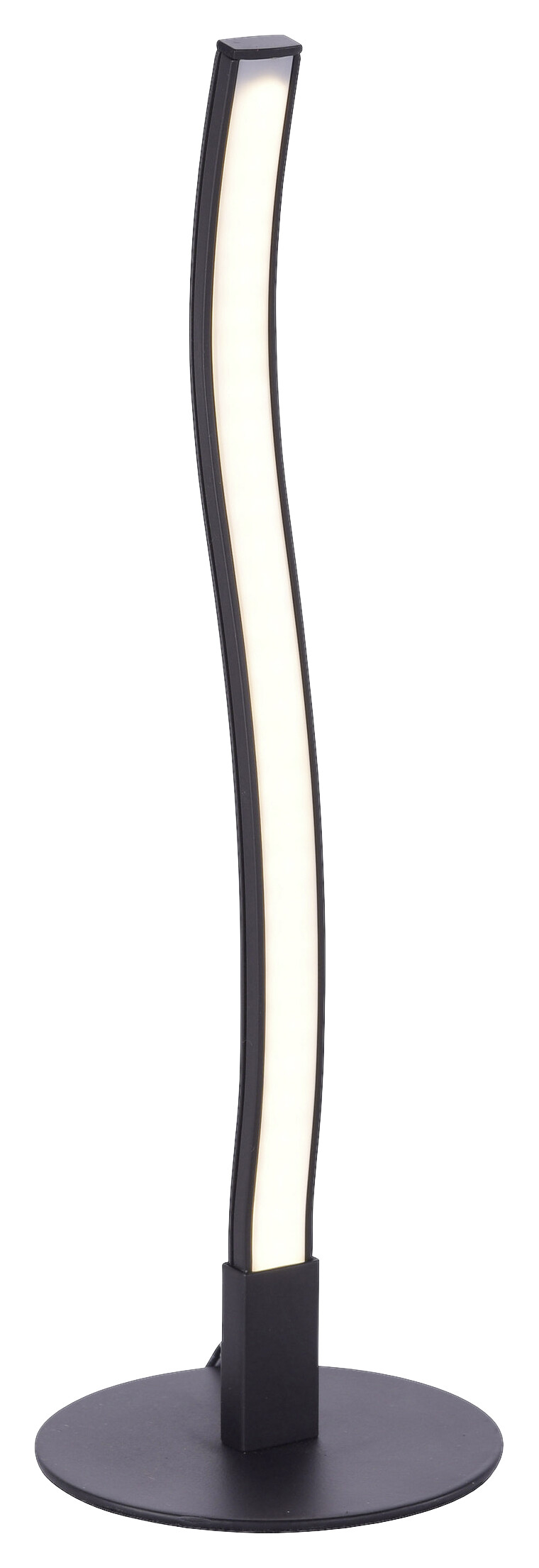 Just Light Tischleuchte PN15128-18 Wave weiß Stahl Kunststoff H/D: ca. 30x10 cm null 1 Brennstellen