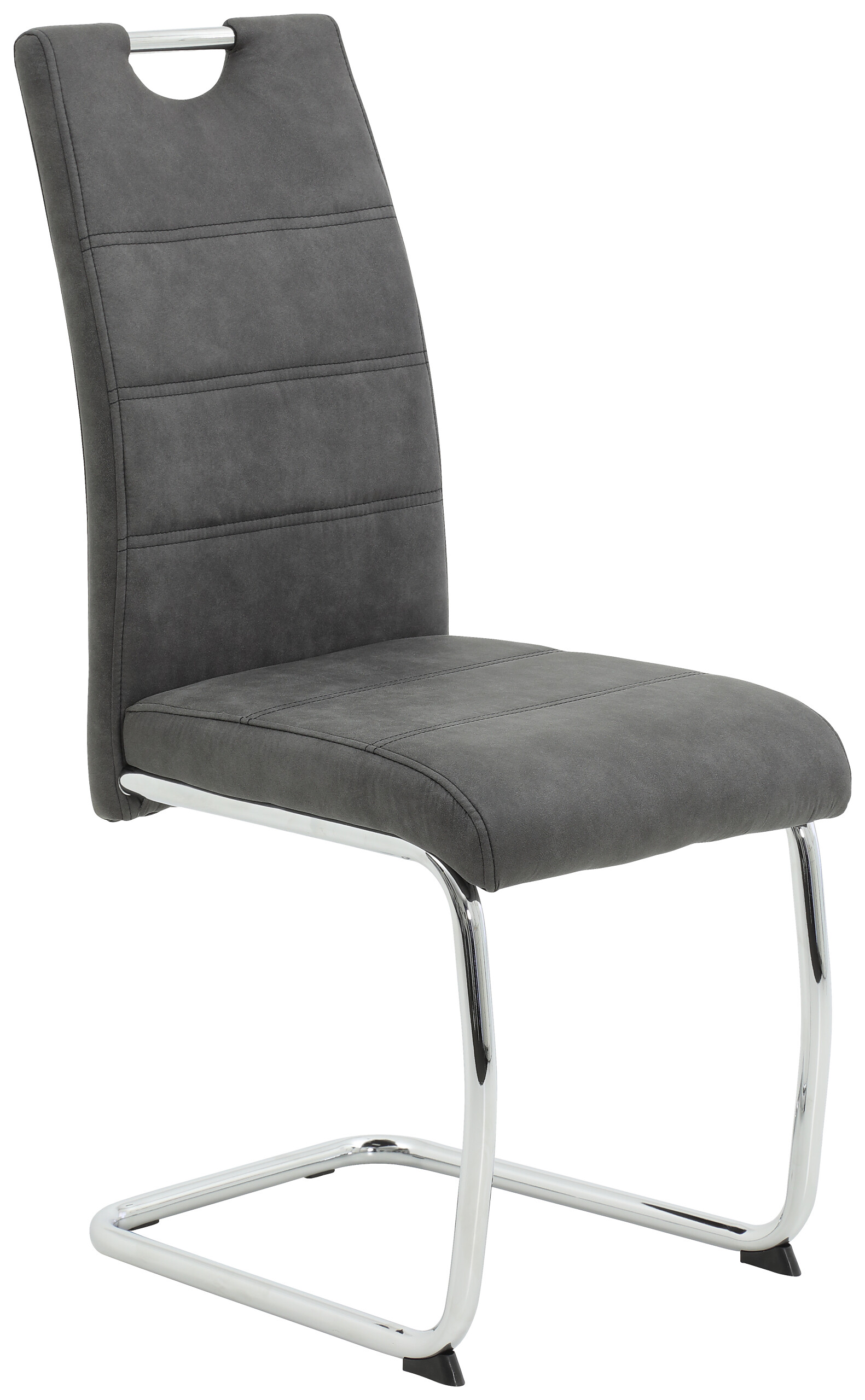 Essgruppe Lia II Eiche anthrazit Microfaser B/H/T: ca. 320x76x90 cm