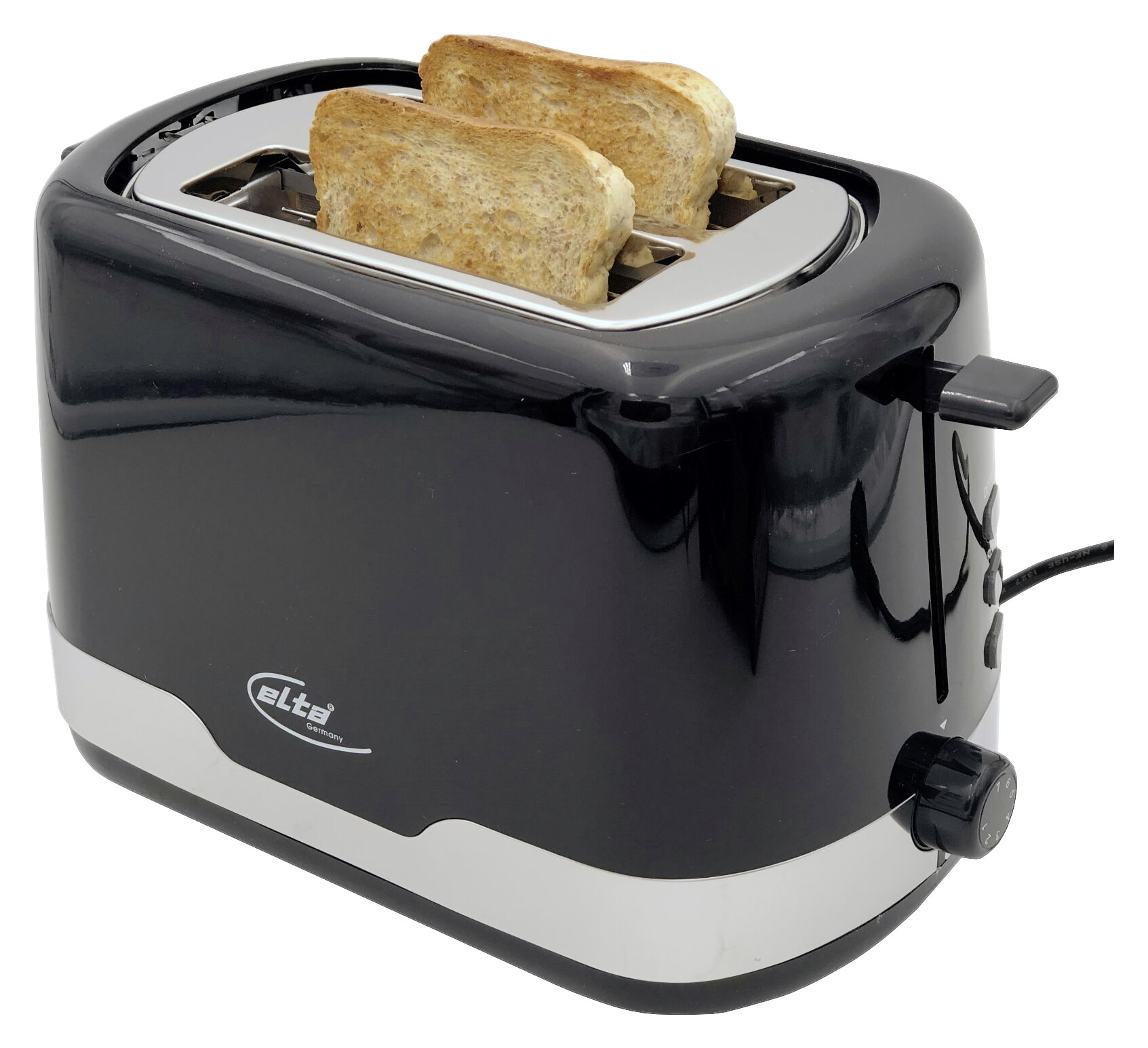 Elta Toastautomat ETO-850.15 schwarz silber Kunststoff Metall