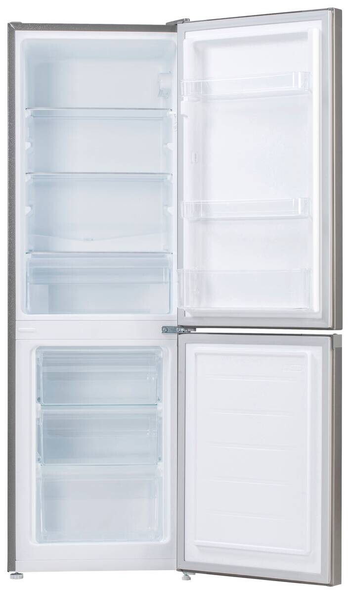 POCOline Kühl-/Gefrierkombination KGK 144-157 CIX Inox B/H/T: ca. 47x144x50 cm