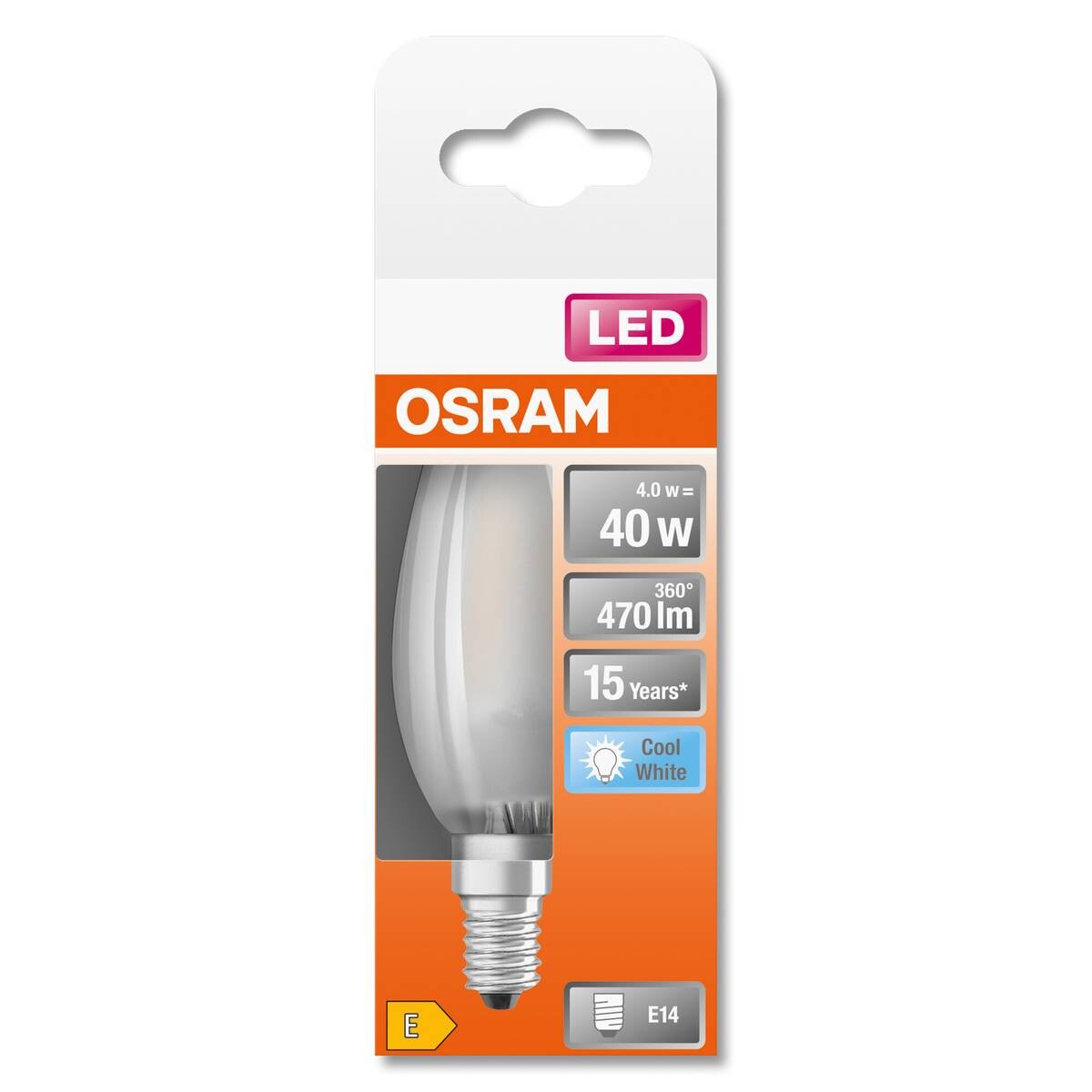 OSRAM Kerzenlampe E14