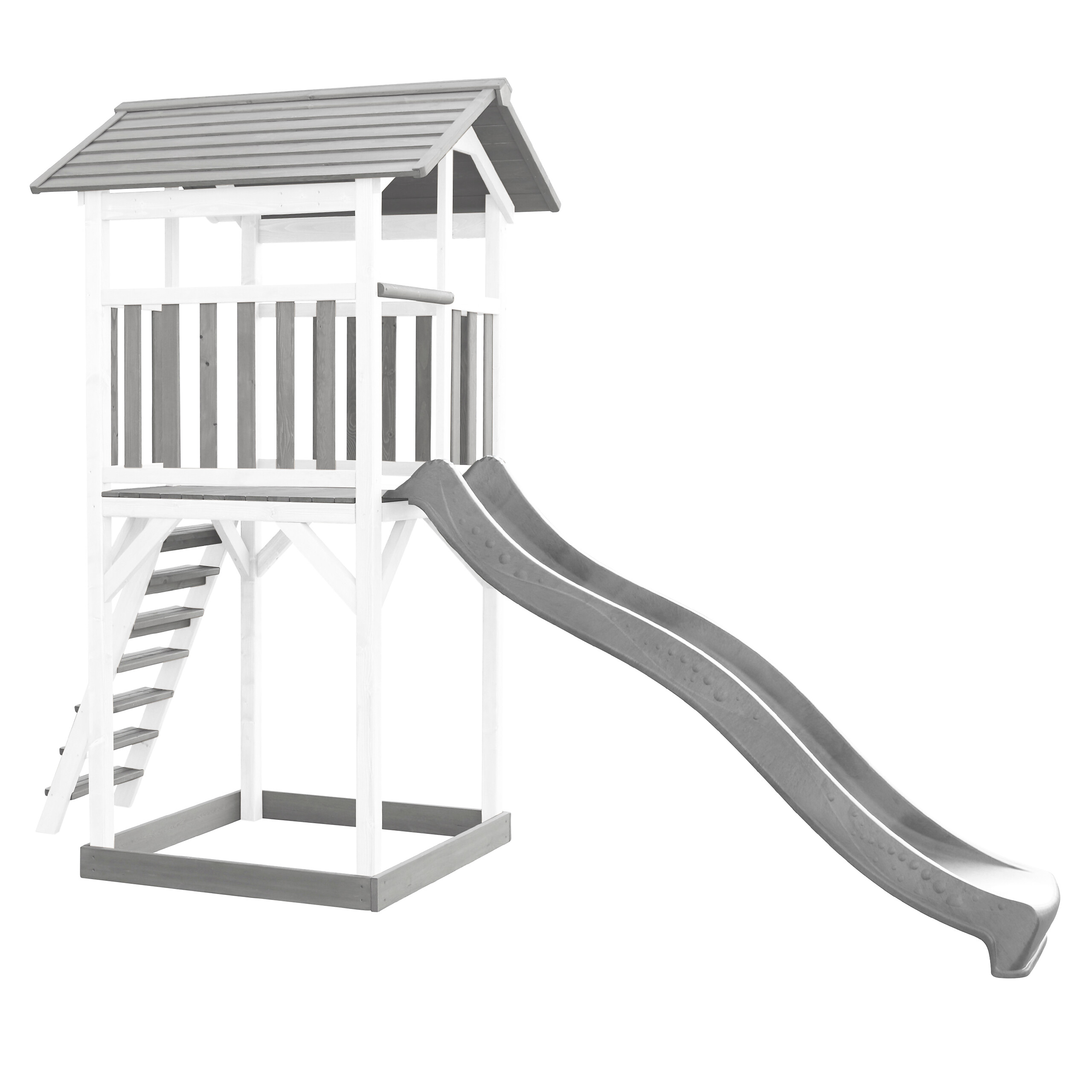 AXI Spielturm Beach Tower grau B/H/L: ca. 111x242x349 cm