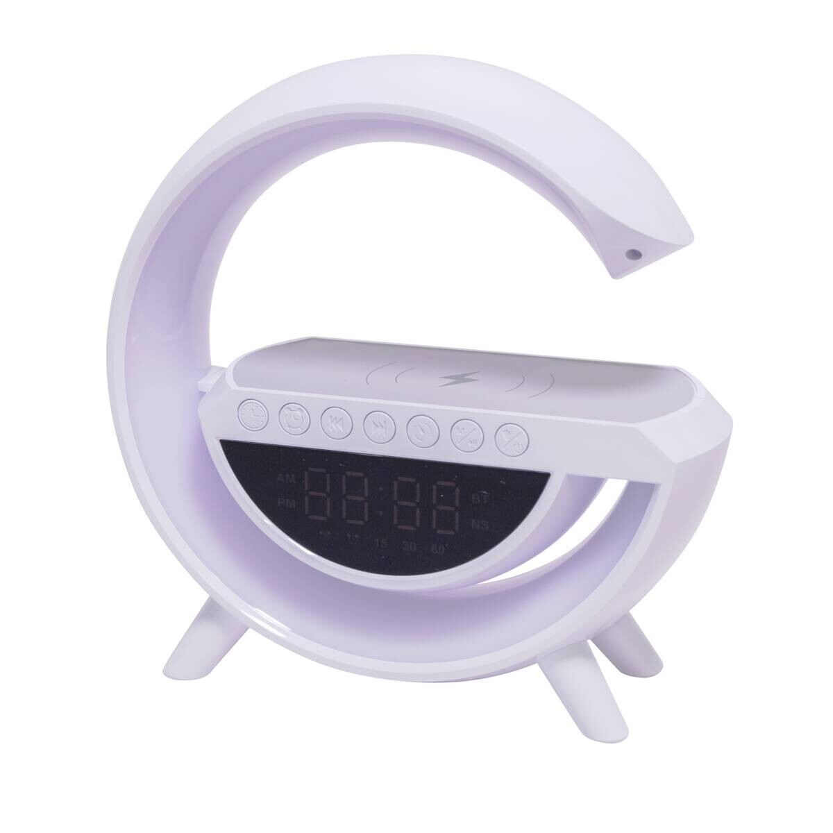 Nolo Tischleuchte Coby weiß Kunststoff B/H/L: ca. 8x24x23 cm