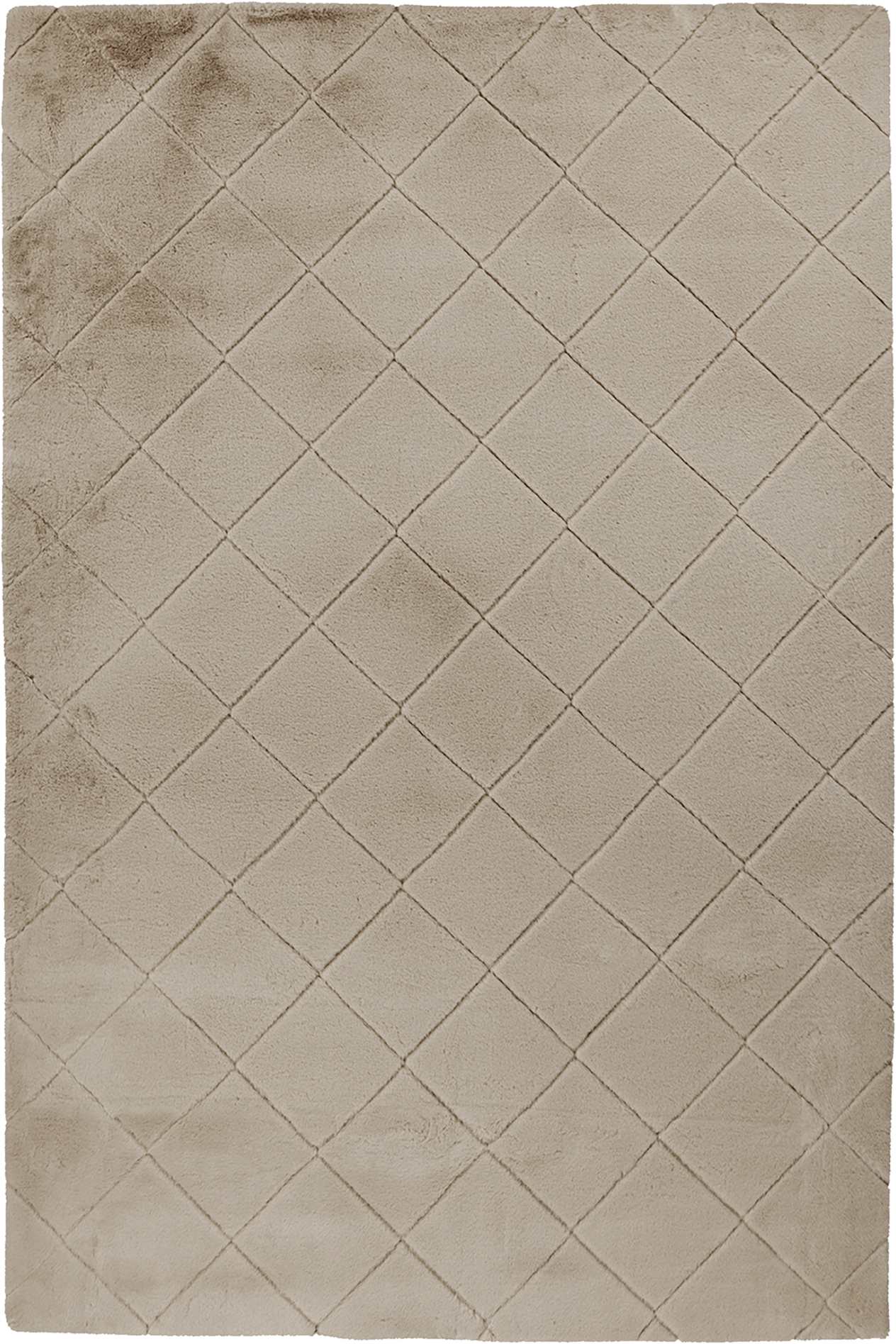 Padiro Hochflorteppich Imala 125 beige B/H/L: ca. 200x3x290 cm