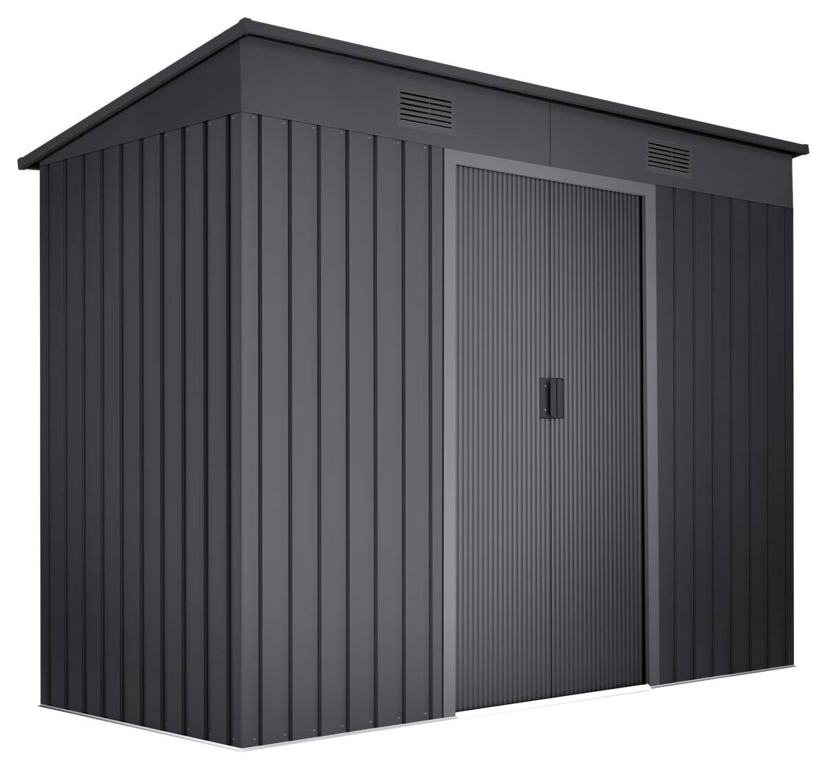 HOGGAR Gerätehaus Oulu anthrazit B/H/L: ca. 238x202x130 cm