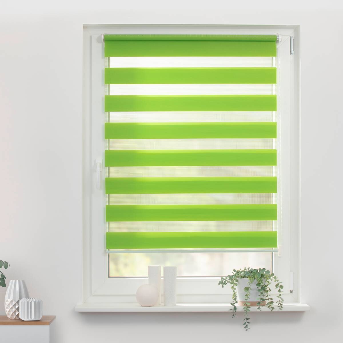 LICHTBLICK Doppelrollo Duo grün B/L: ca. 120x150 cm