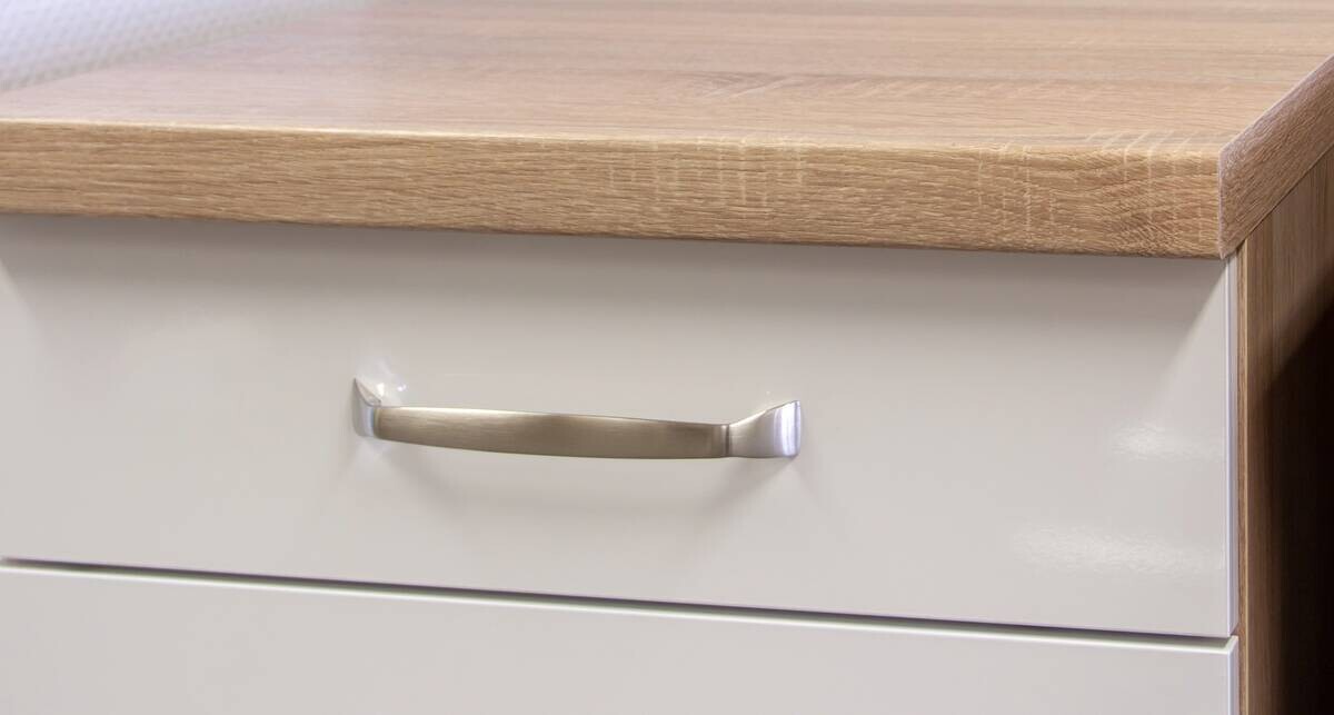 Unterschrank Valero weiß Hochglanz B/H/T: ca. 100x86x60 cm