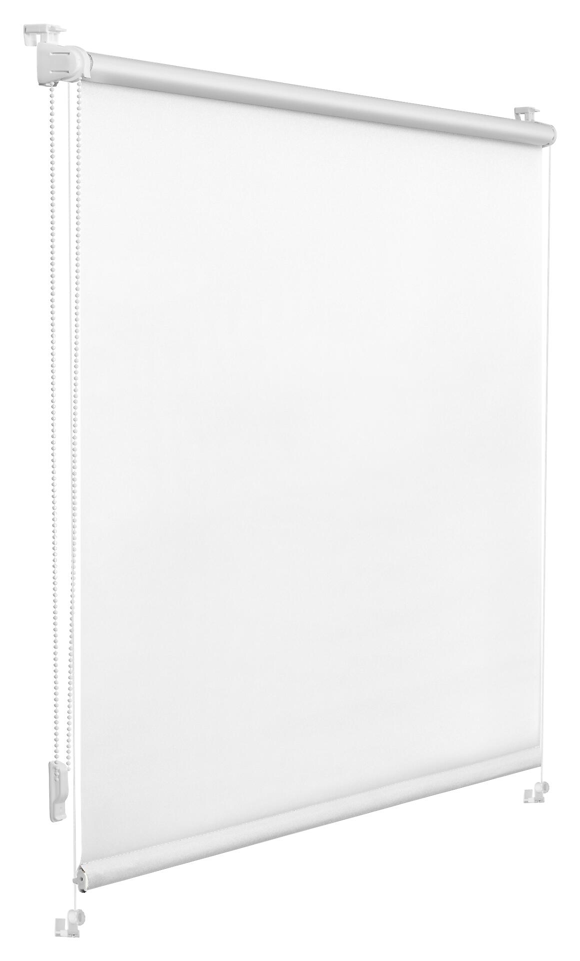 LICHTBLICK Verdunkelungsrollo weiß B/L: ca. 80x200 cm