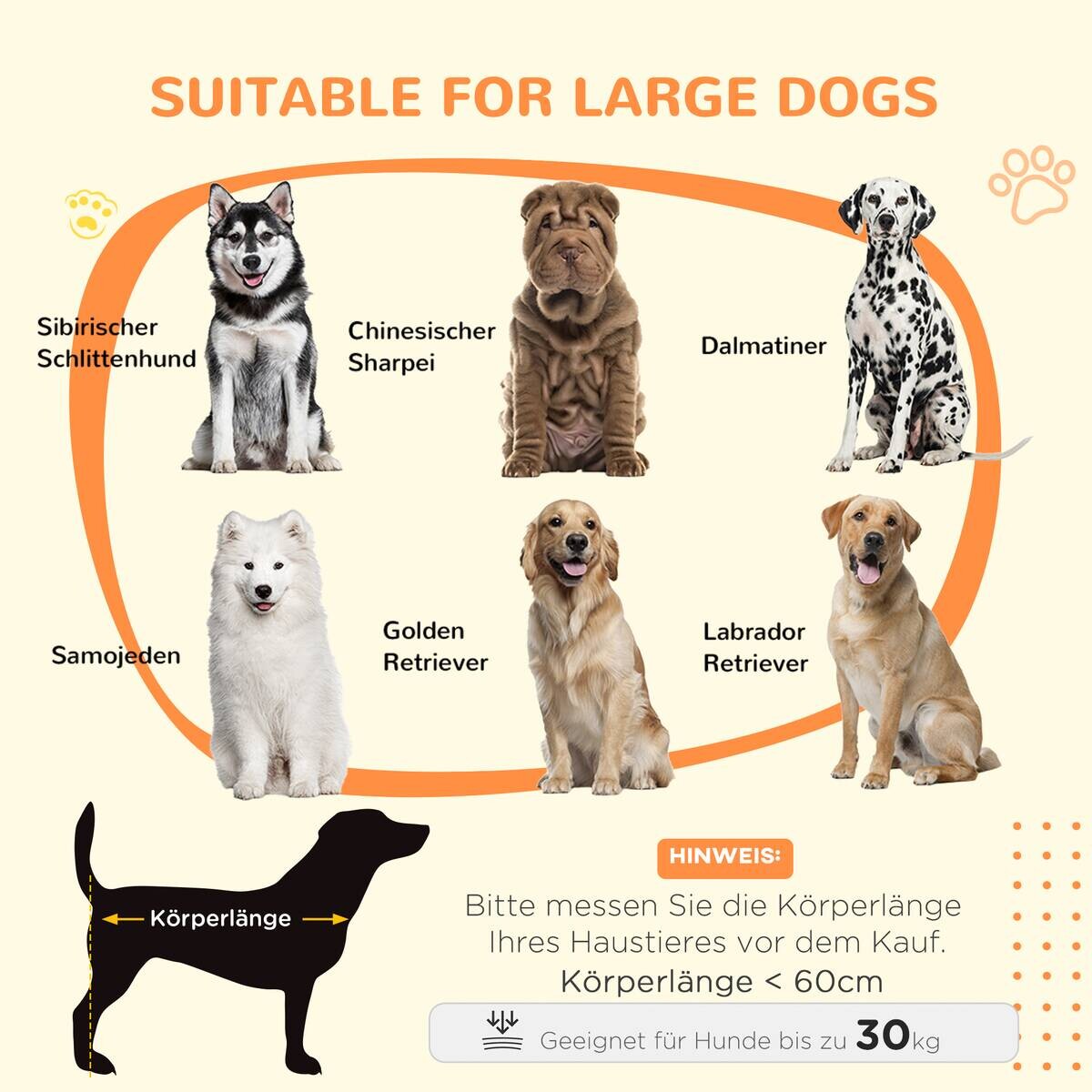 PawHut Hundekäfig nussbaum Spanplatte B/H/L: ca. 58x61x98 cm