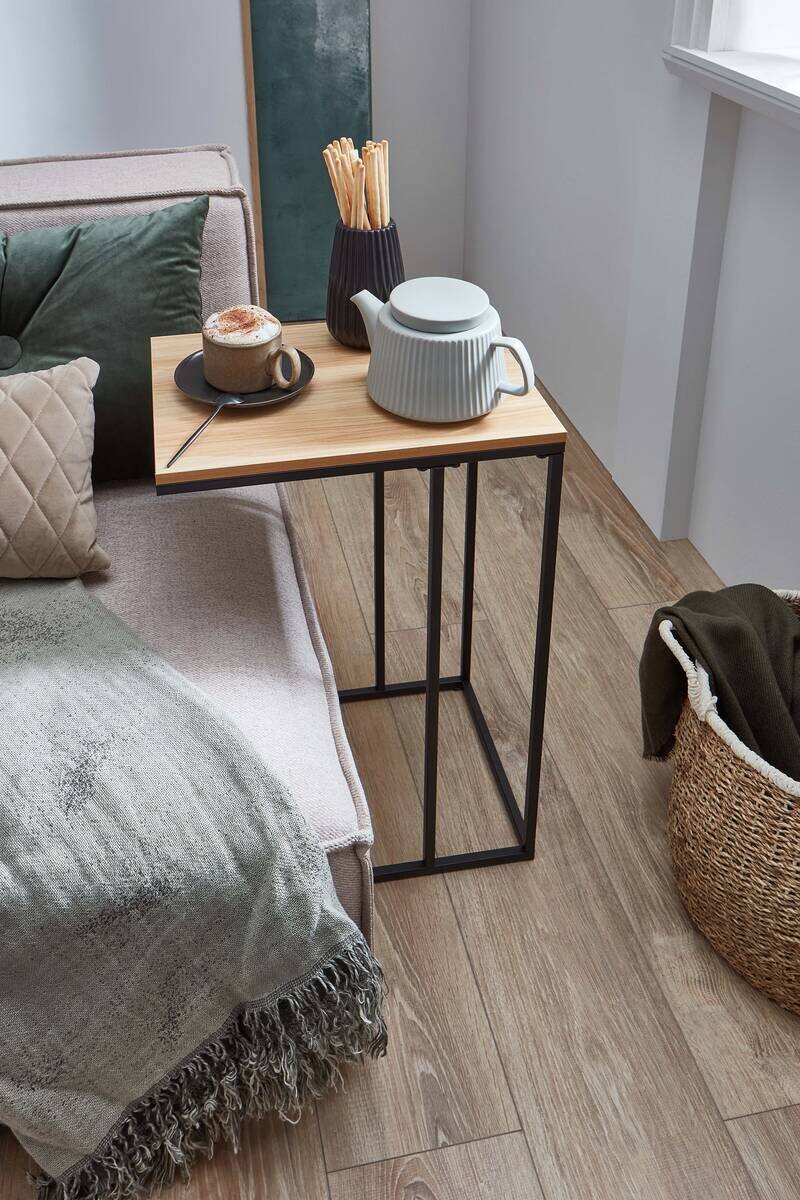 xonox.home Couchtisch schwarz Artisan B/H/T: ca. 30x58x40 cm