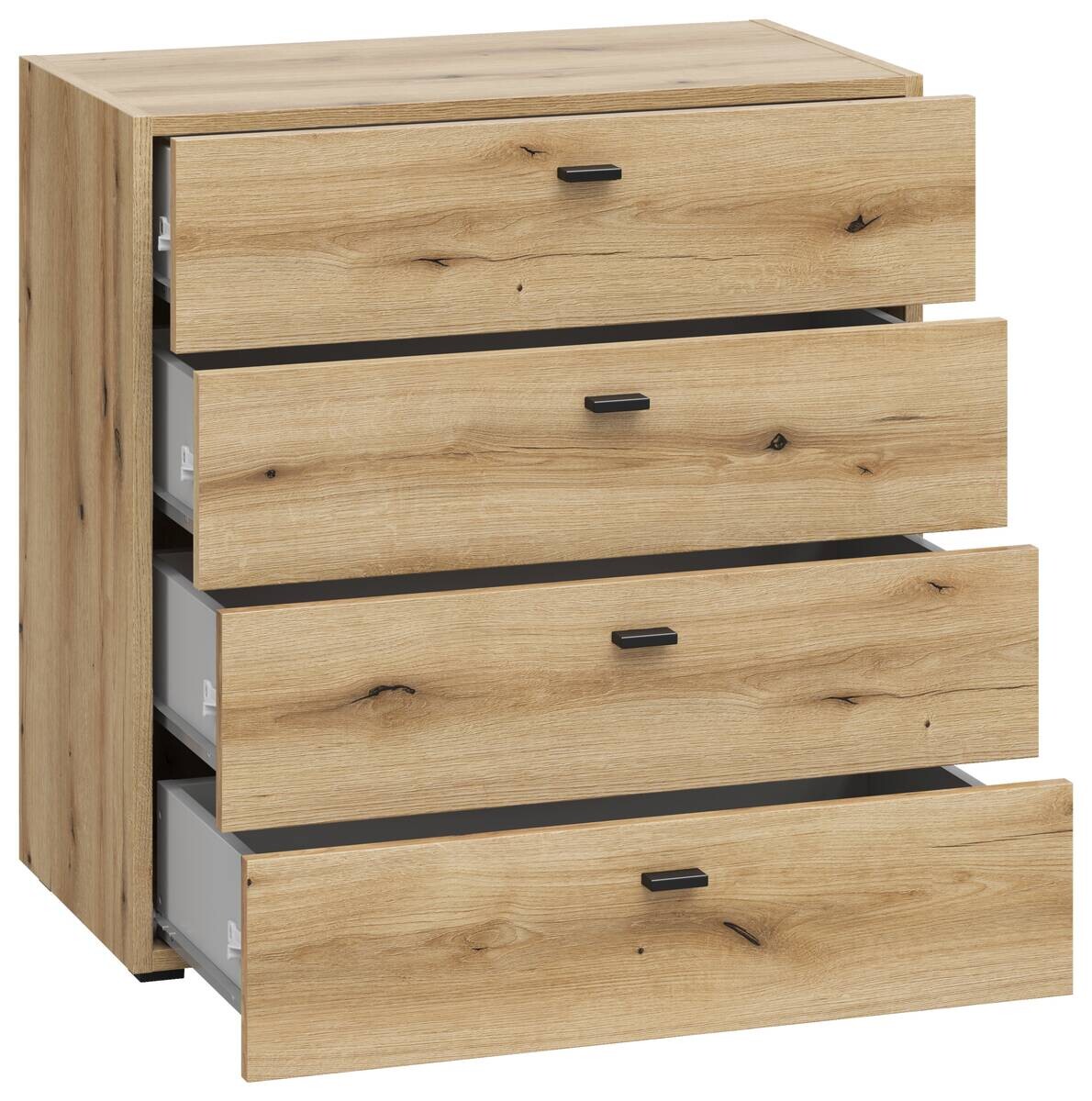 Schubkastenkommode System 64 Evoke Oak Nachbildung B/H/T: ca. 64x64x35 cm