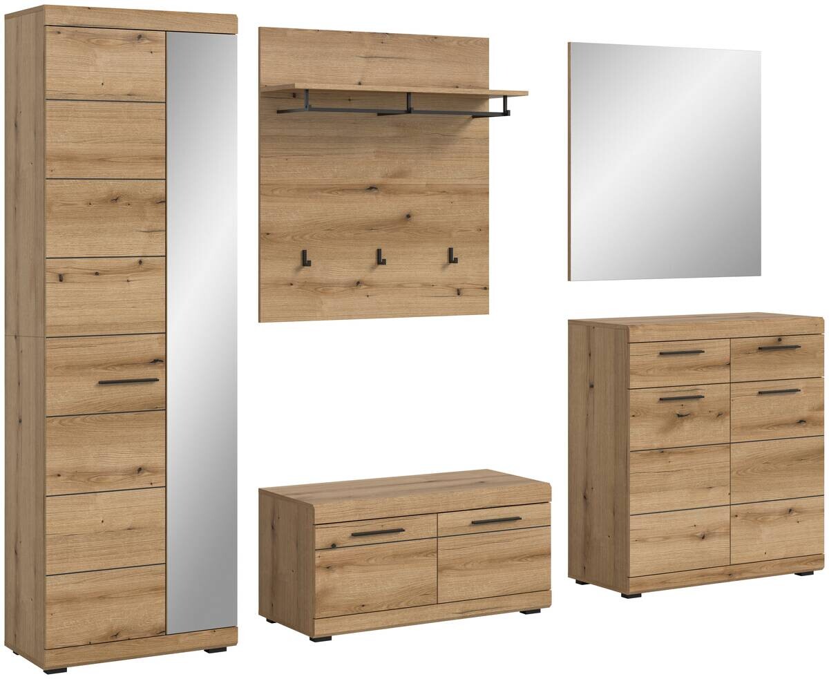 Garderobe SCOUT Evoke Oak Nachbildung B/H/T: ca. 272x197x40 cm