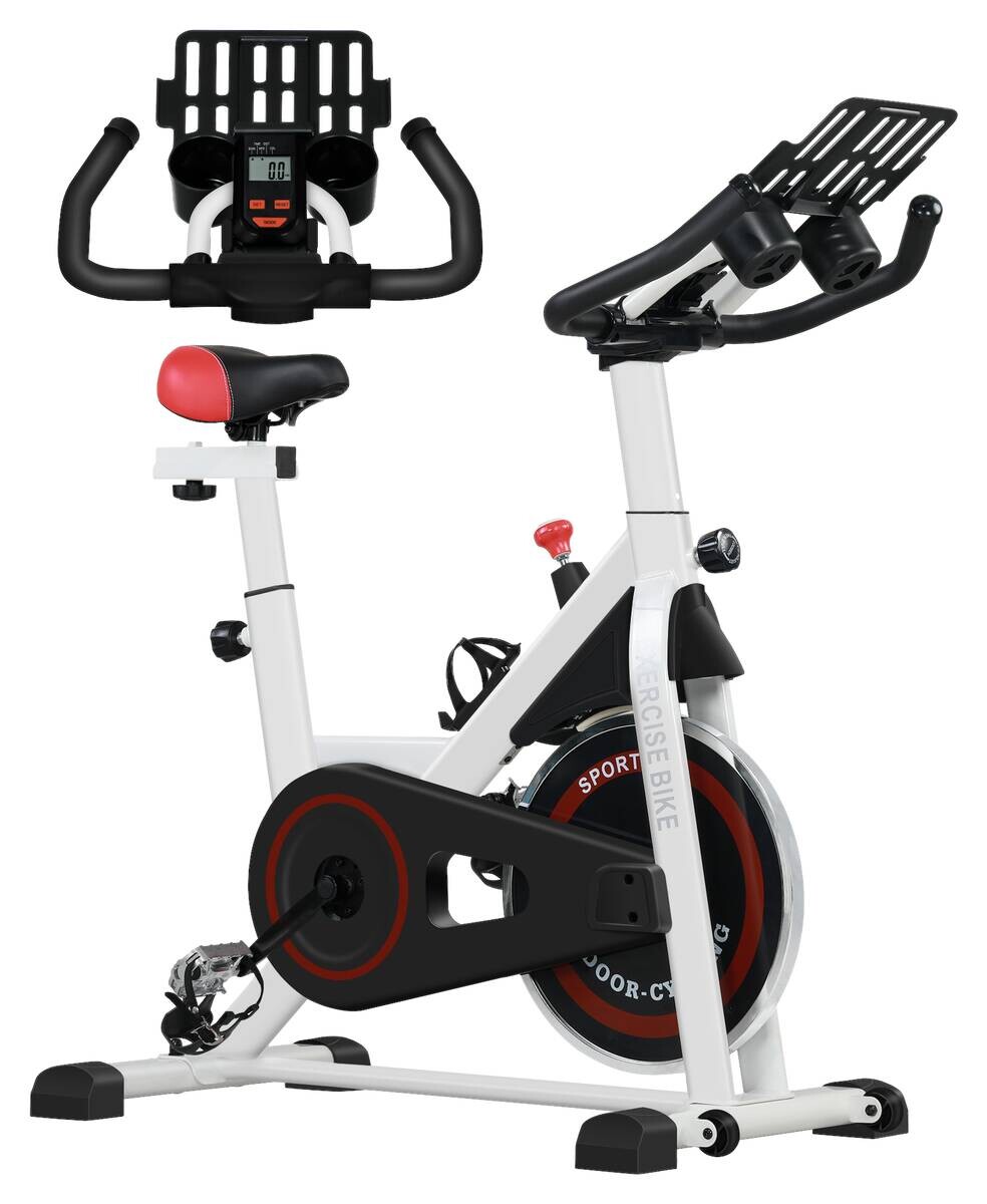 HOMCOM Ergometer schwarz Stahl B/H/L: ca. 53x114x103 cm