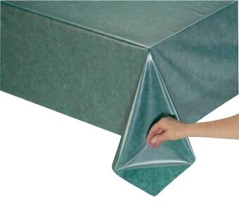 Abwaschbarer Tischbelag transparent B: ca. 100 cm