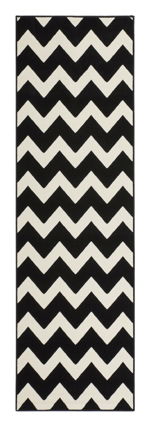 Kayoom Kurzflorteppich Manolya 2095 schwarz B/L: ca. 120x170 cm