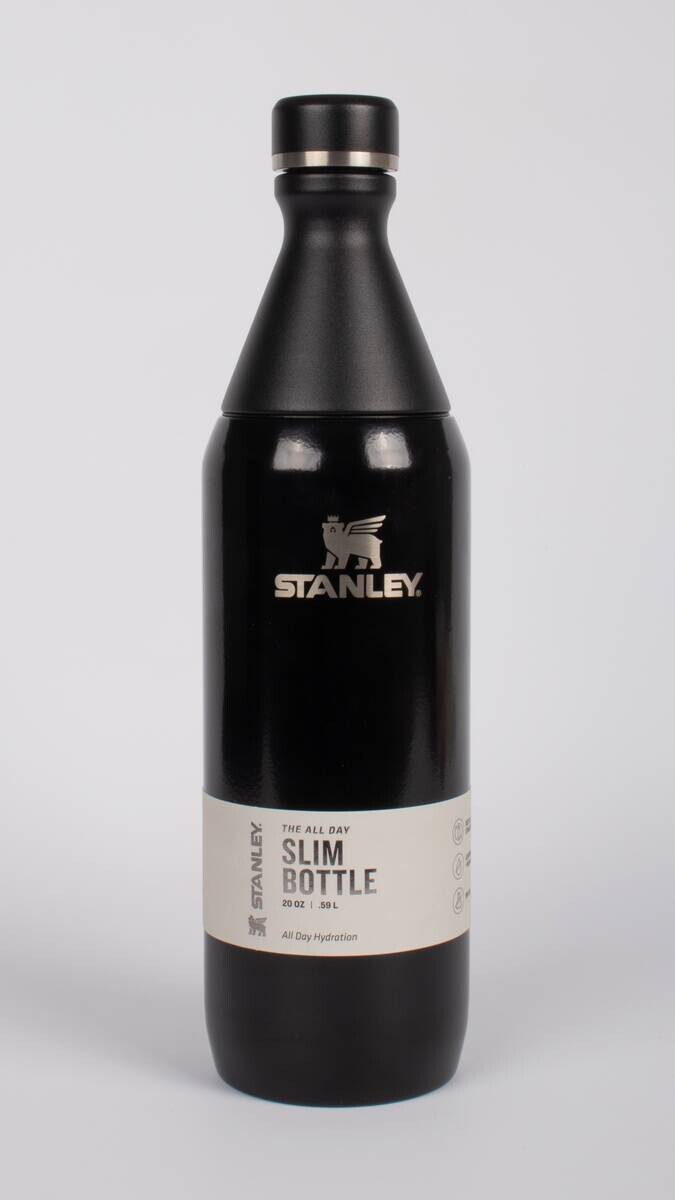 Stanley Isolierflasche All Day Slim schwarz Edelstahl