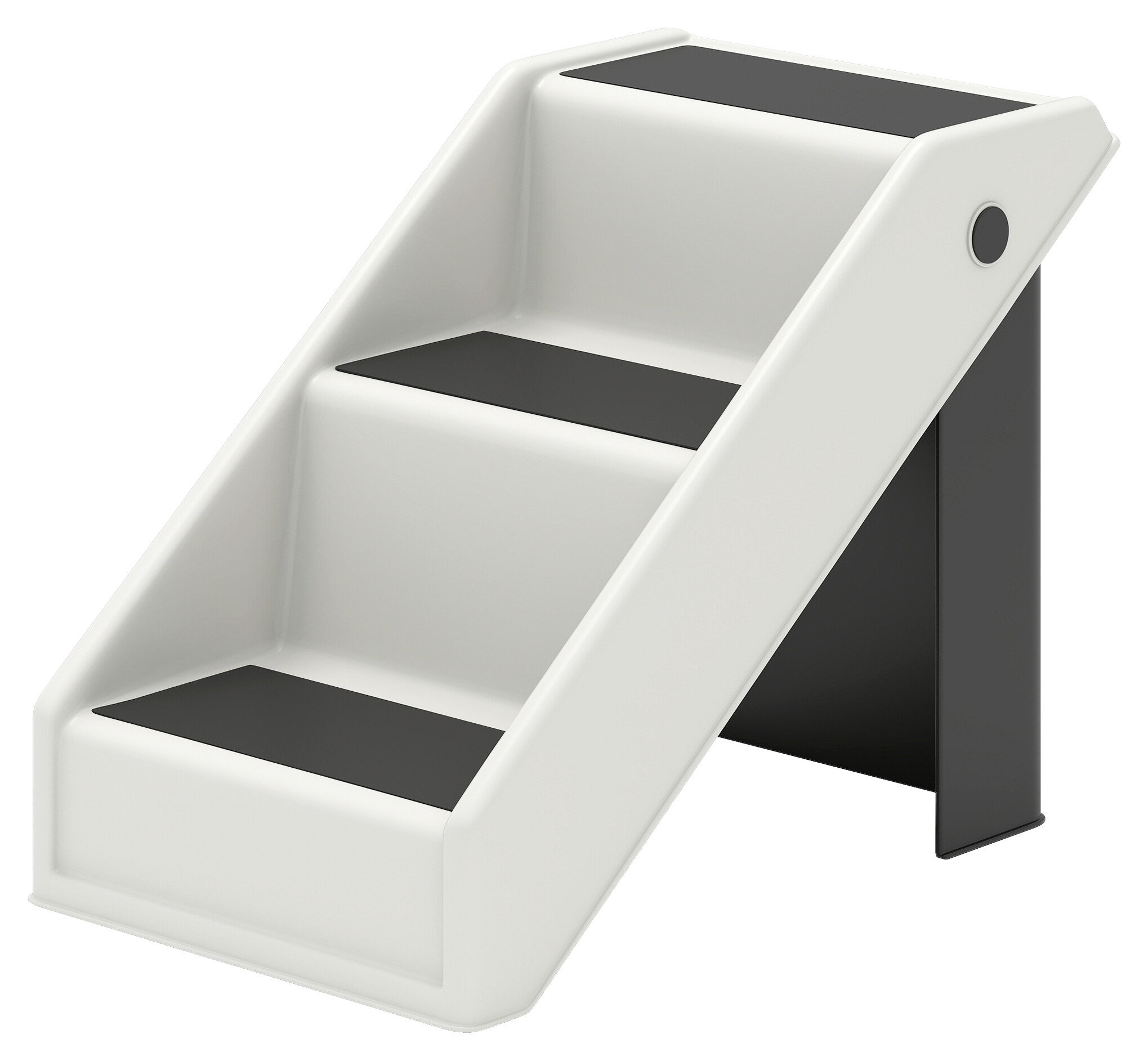 PawHut Hundetreppe creme Polypropylen B/H/L: ca. 30,5x36,5x53 cm