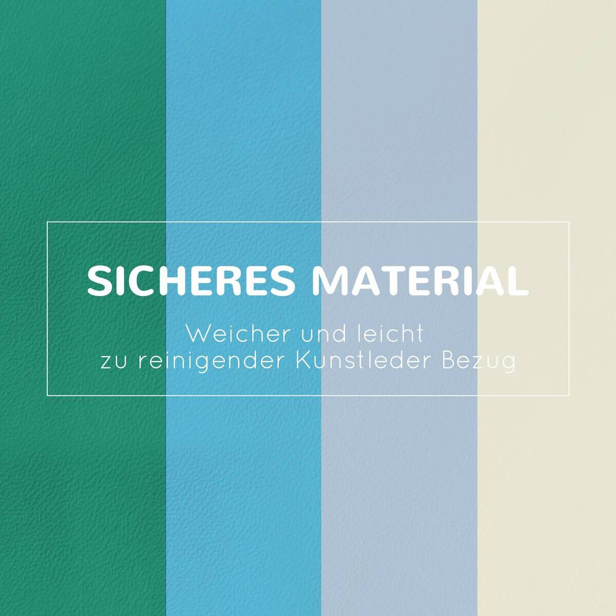 HOMCOM Kinder Bausteine 4er Set B/H/L: ca. 50x150x39 cm