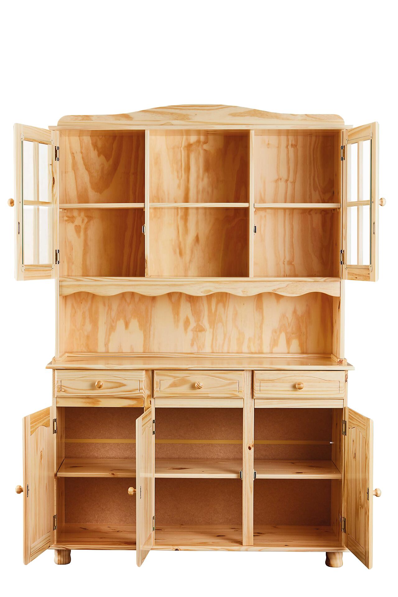 Buffet Toscana natur lackiert Kiefer B/H/T: ca. 130x198x43 cm