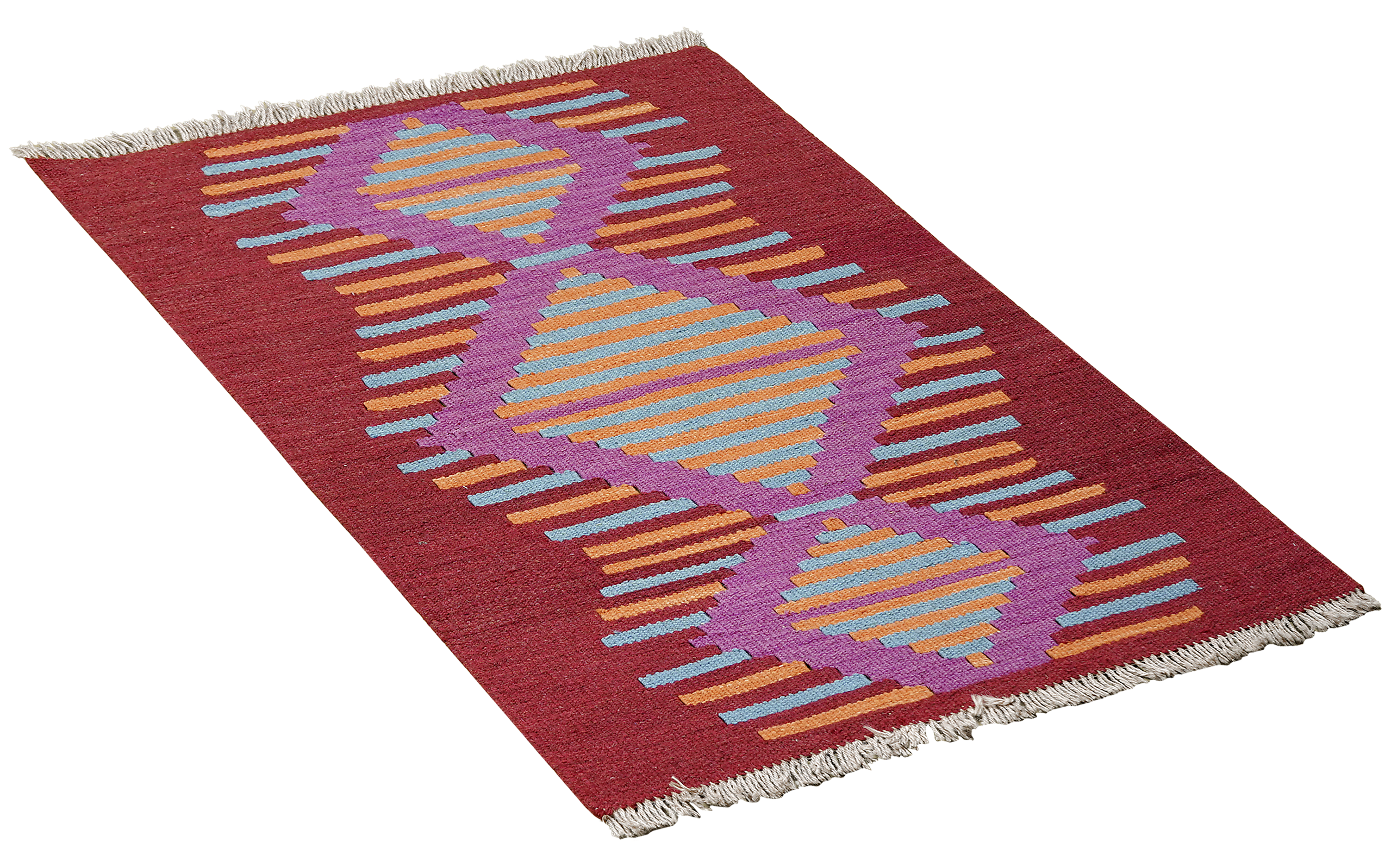 PersaTepp Teppich Kelim Gashgai bunt B/H/L: ca. 59x1x94 cm