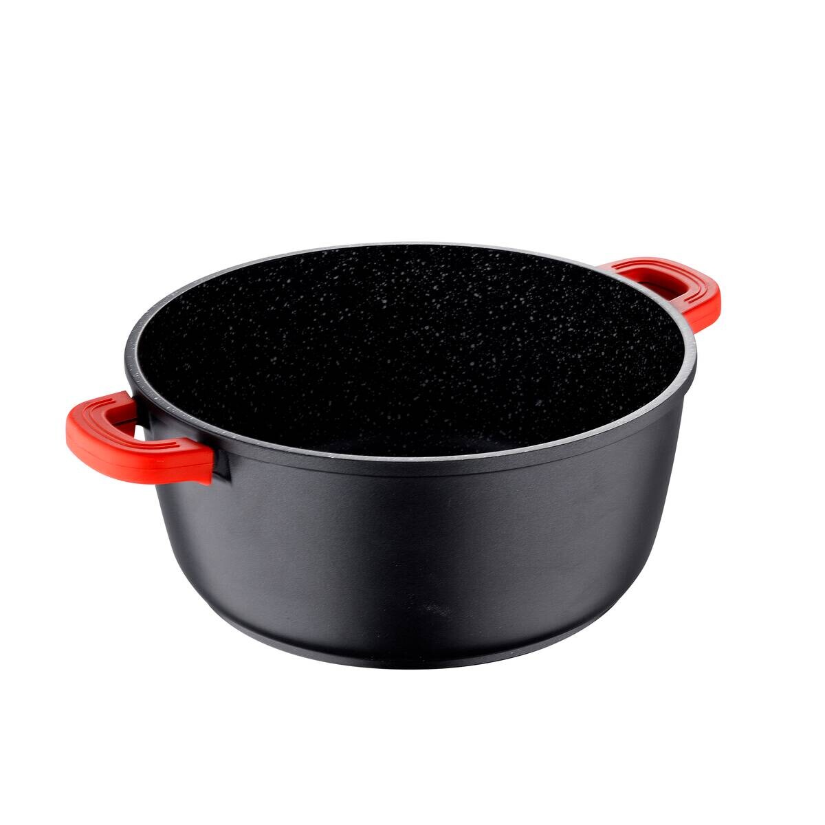 BERGNER Topfset Chroma schwarz Aluminium 2 tlg.