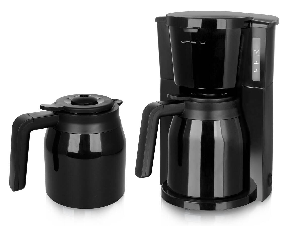 Emerio Kaffeeautomat CME-125050.4 schwarz Kunststoff Glas B/H/L: ca. 22,3x33,8x24,5 cm