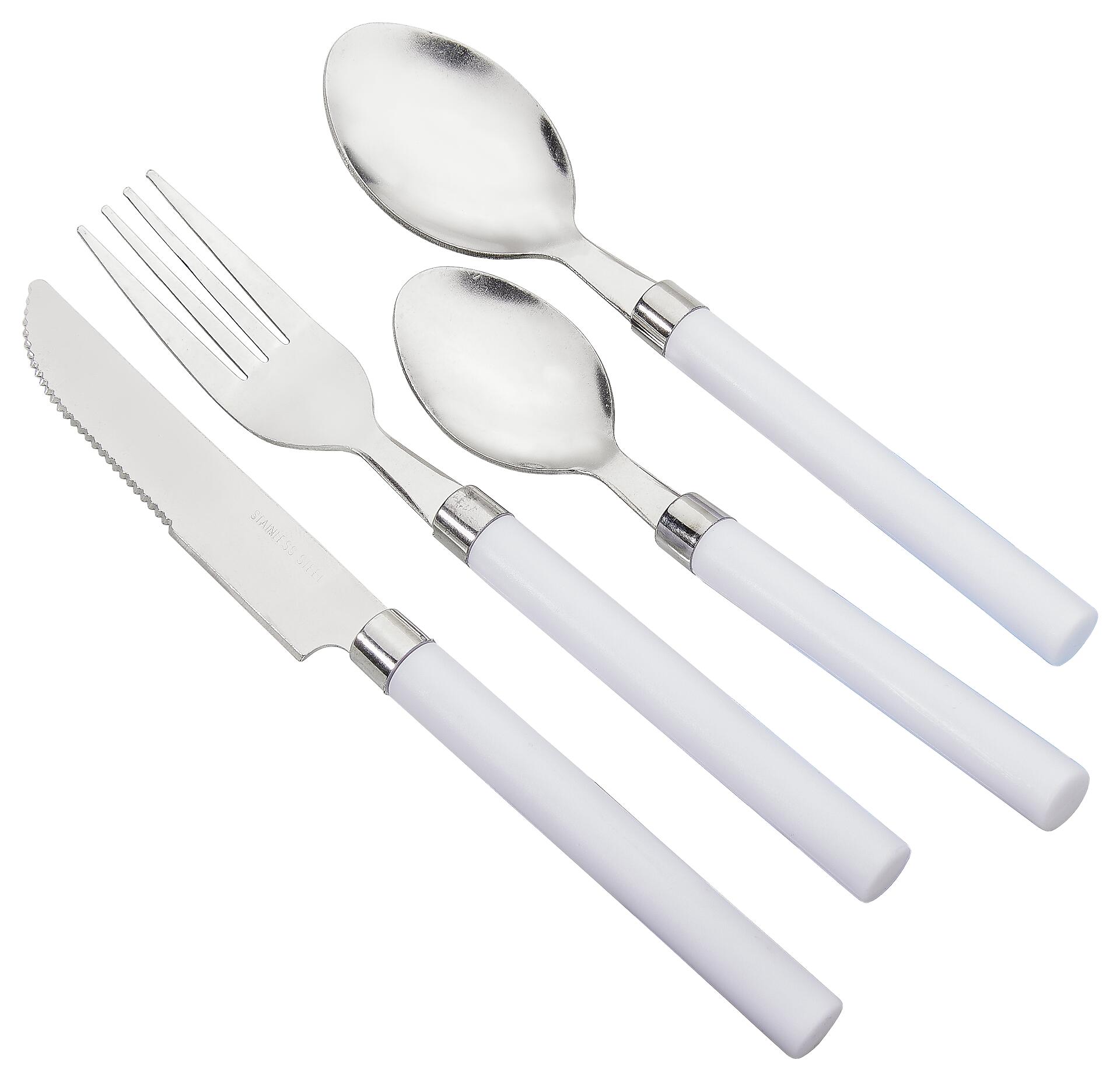 POCOline Besteckset sortiert Edelstahl 16 tlg.