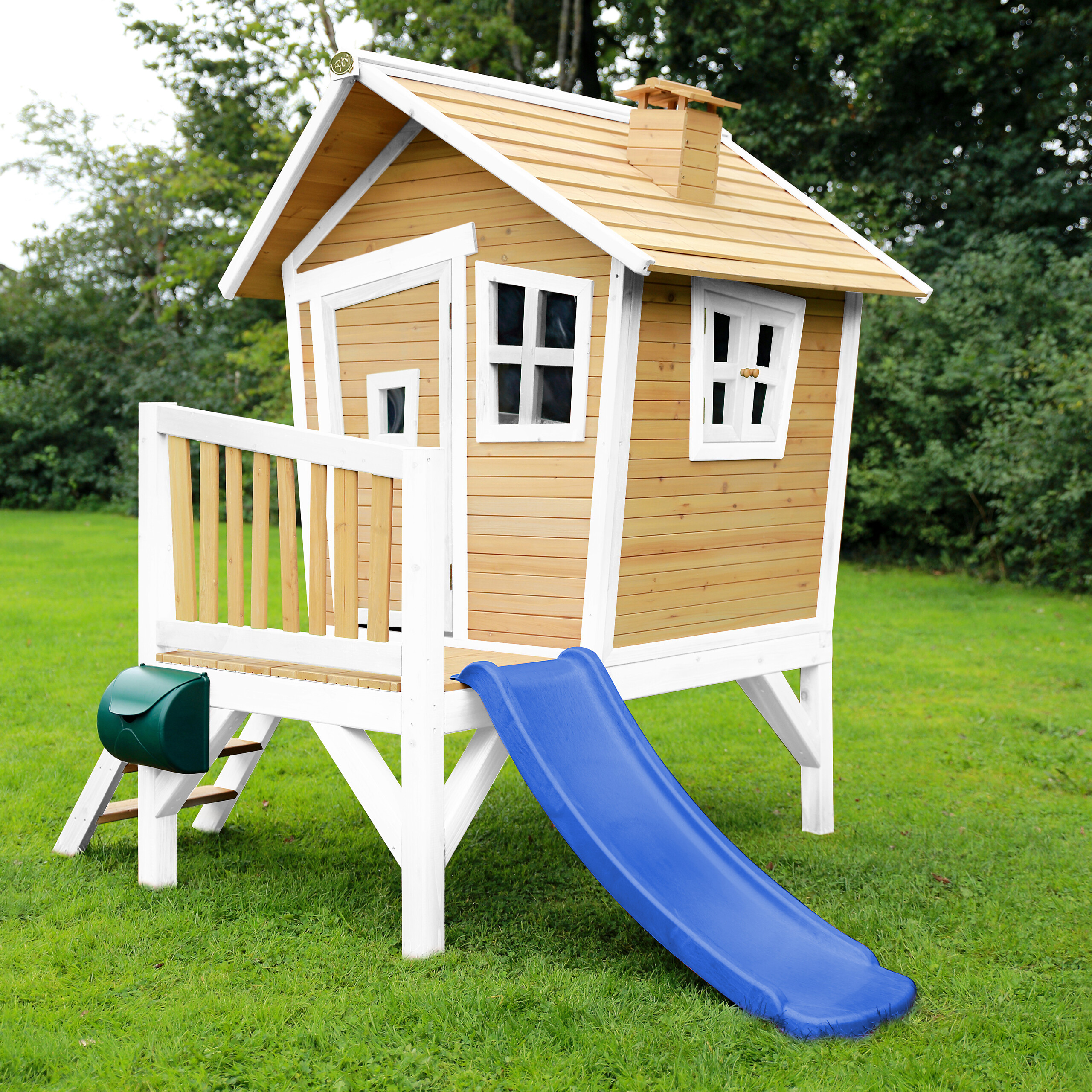 AXI Spielhaus Robin blau B/H/L: ca. 264x203x177 cm