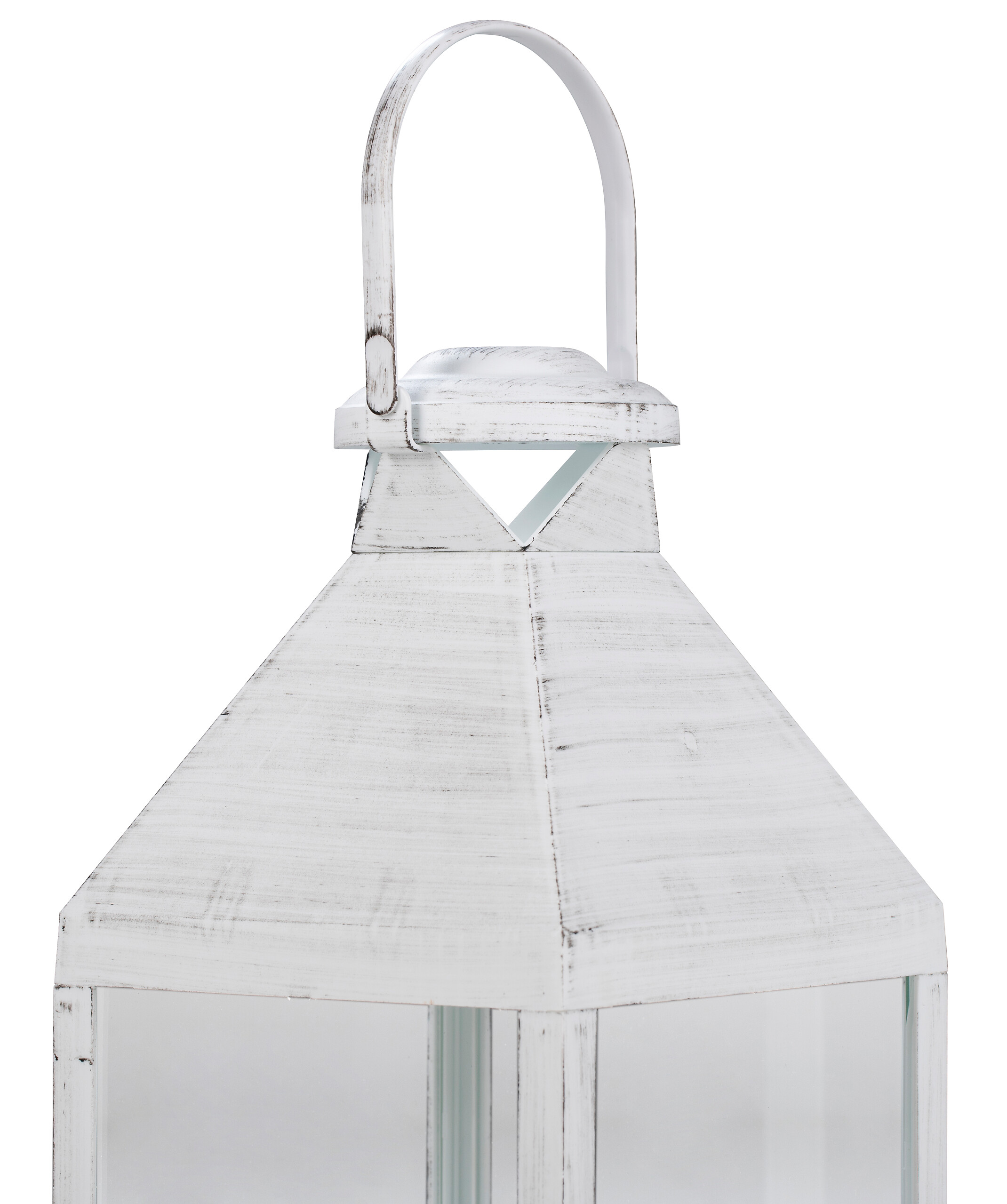 POCOline LED-Laterne weiß B/H/L: ca. 19,5x60x19,5 cm