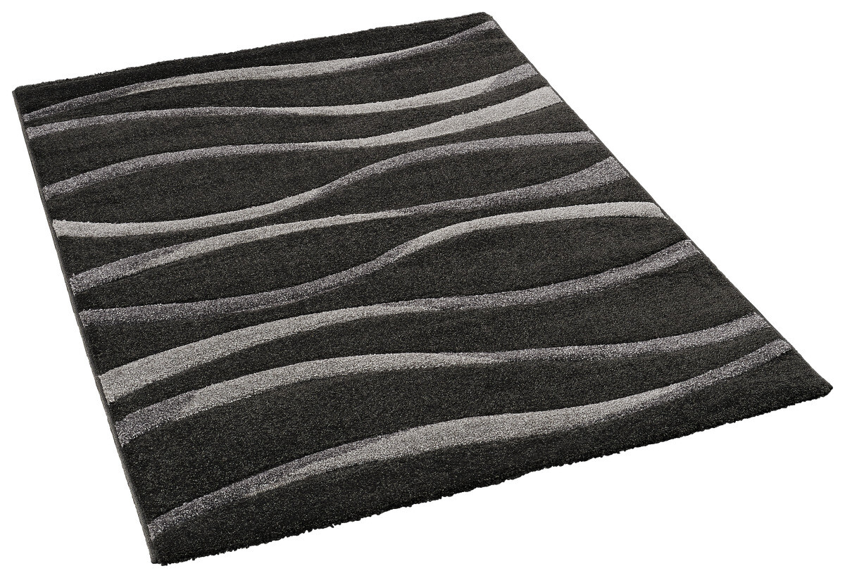 Teppich Malta anthrazit B/L: ca. 160x230 cm