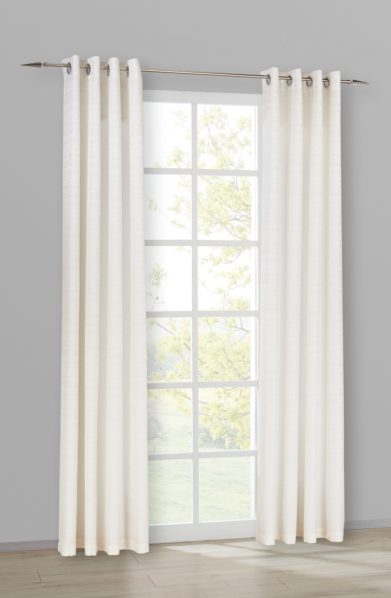 ACUS design collection Ösenvorhang Turin champagner B/L: ca. 140x245 cm