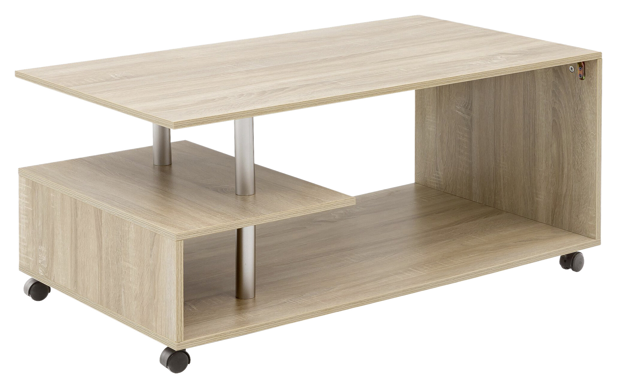 Wohnling Couchtisch braun B/H/T: ca. 105x48x60 cm