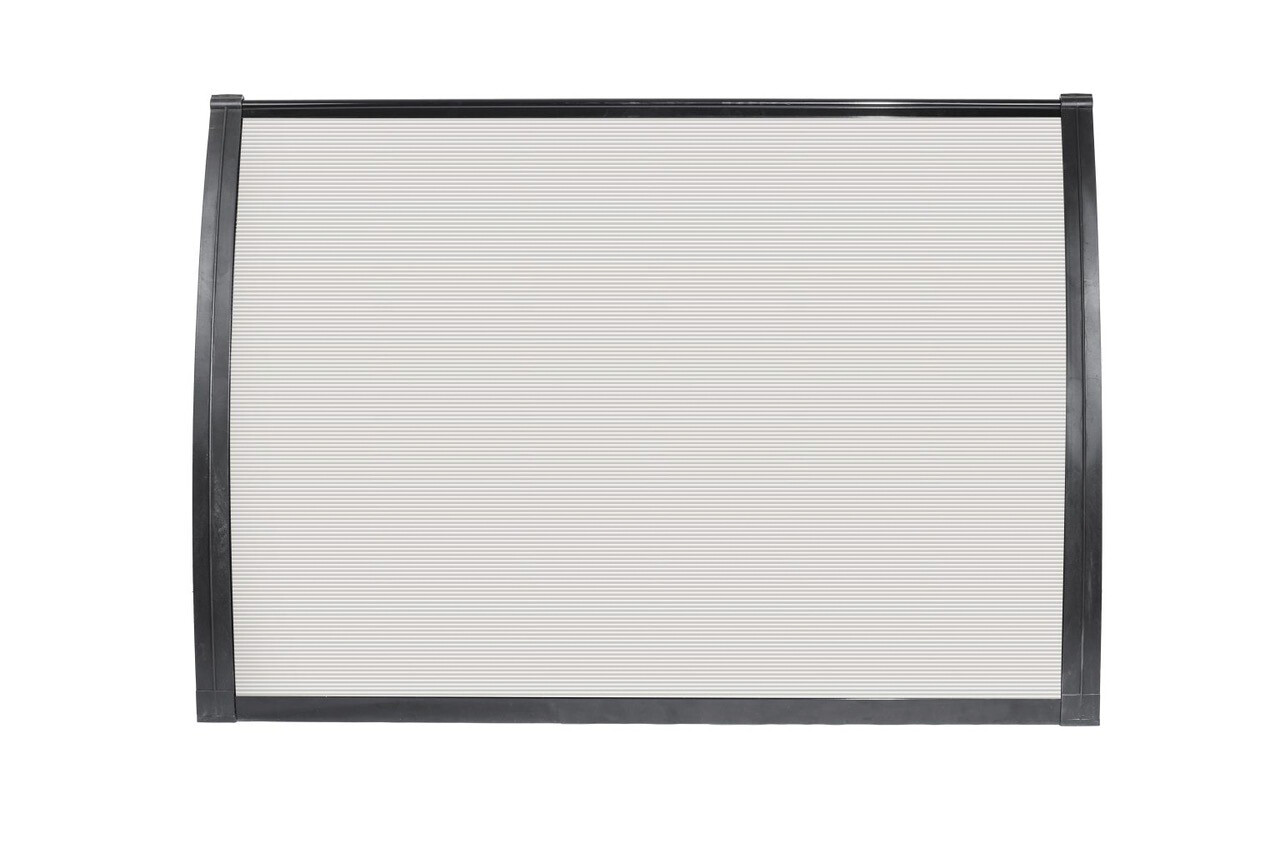 Brosplast Vordach Crocus transparent B/H/L: ca. 120x23x80 cm