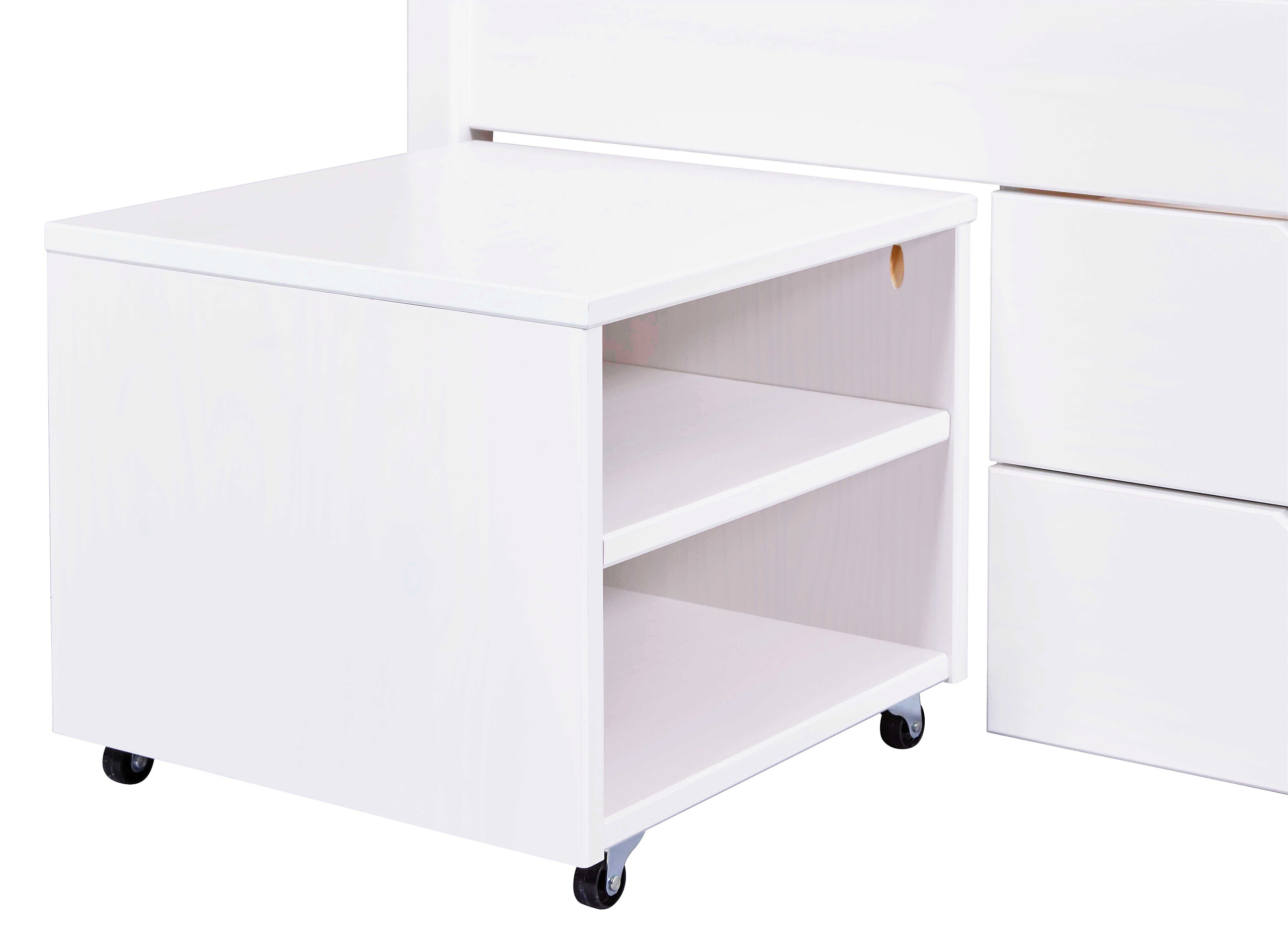 Funktionsbett Efetivo weiß